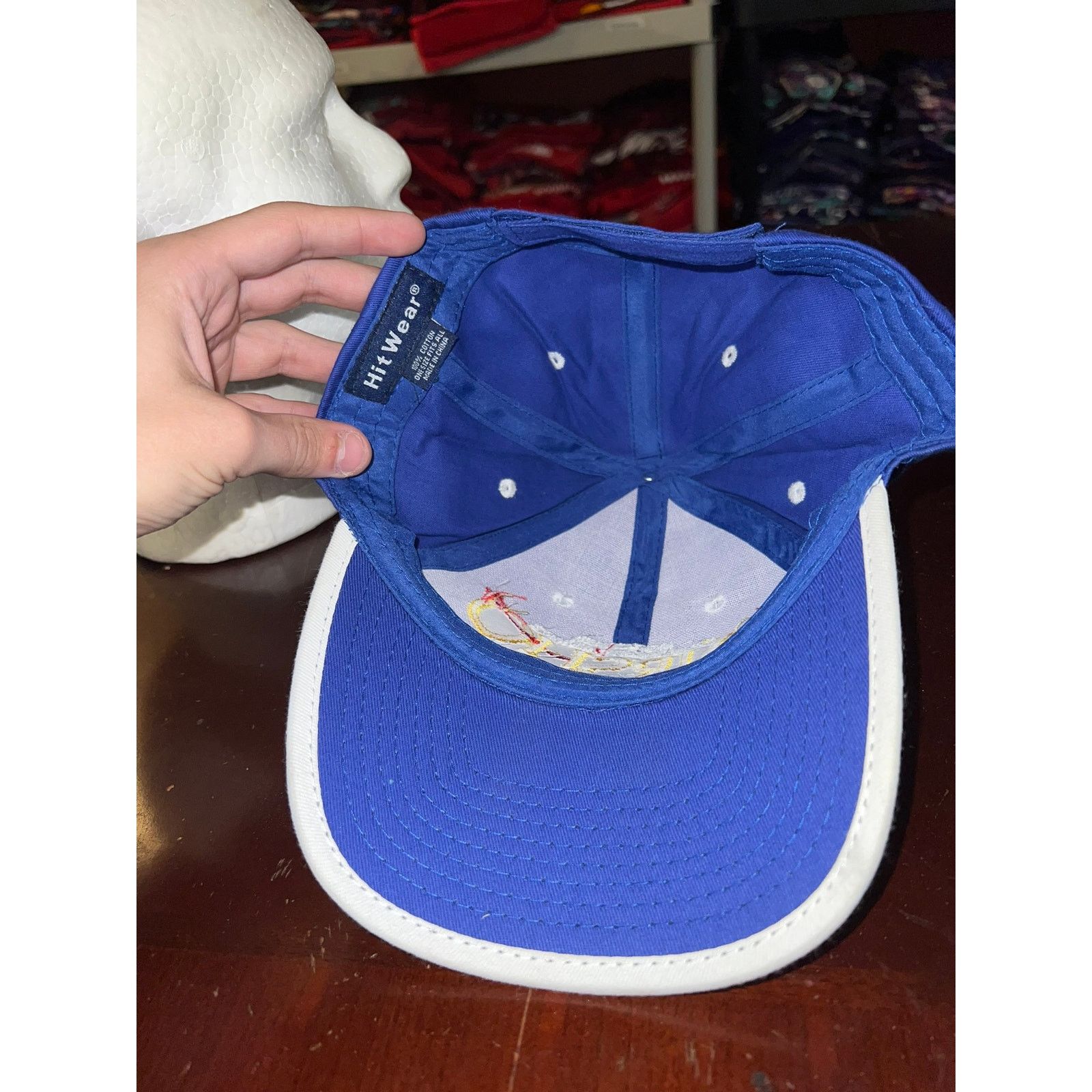 Vintage Vintage Air Force Hat High Sky Wing Air Show Cap Headwear OS Size ONE SIZE - 6 Thumbnail