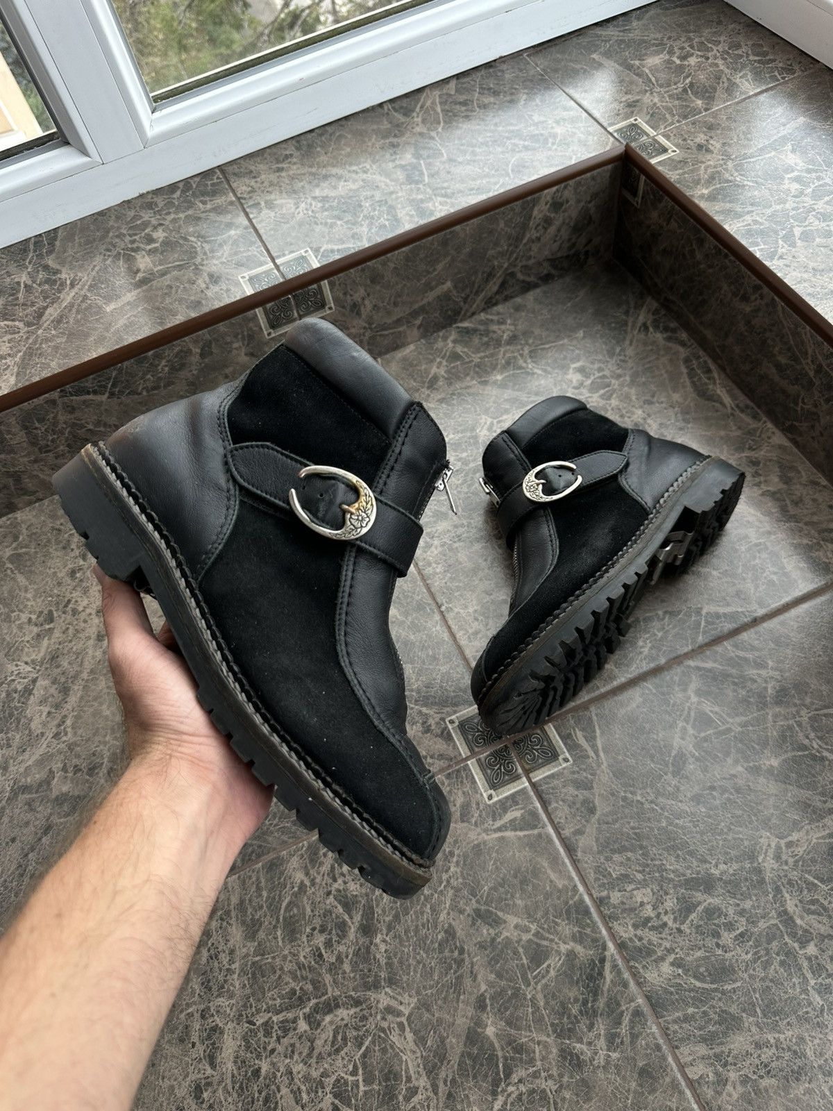 Vintage Vintage Kandahar Leather & Suede Rawe Boots 7.5 US Size US 7.5 / IT 37.5 - 1 Thumbnail