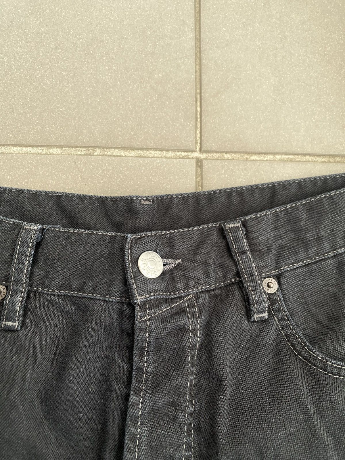 Acne Studios Acne Studios black baggy pants 1989 Size US 29 - 4 Thumbnail