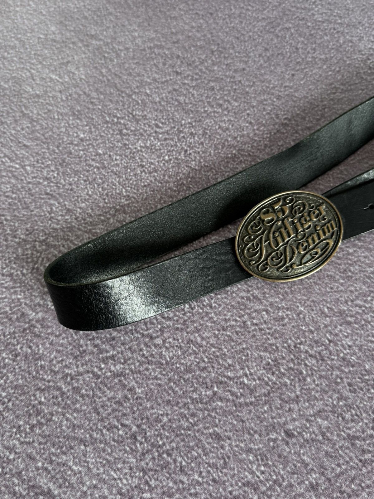 Hysteric Glamour Y2K 90s Hilfiger Denim Leather Metal Glam Belt Size ONE SIZE - 2 Thumbnail
