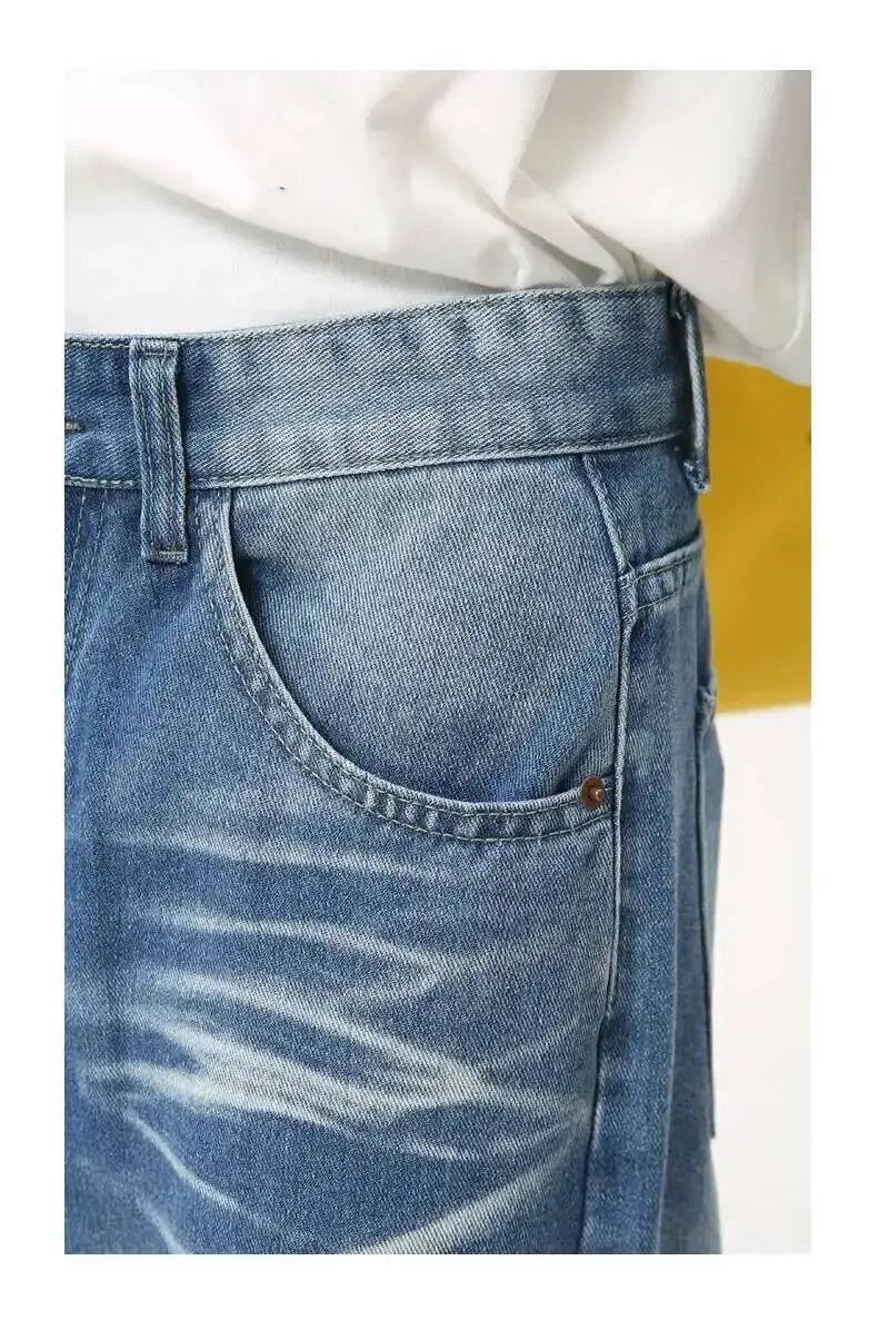 Japanese Brand Wide Leg Baggy Jeans Denim Size US 34 / EU 50 - 4 Thumbnail