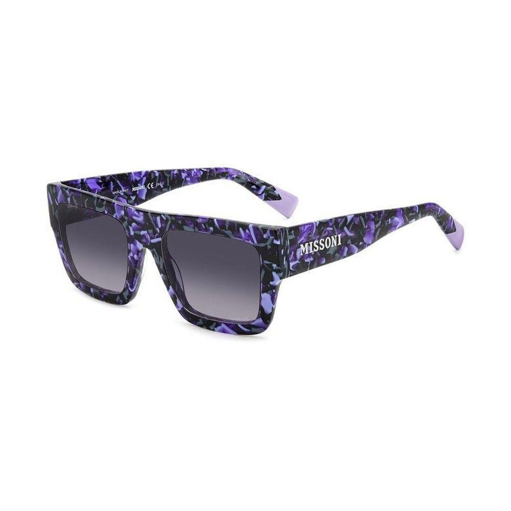 Missoni Purple Acetate Women's Sunglasses Size ONE SIZE - 1 Thumbnail