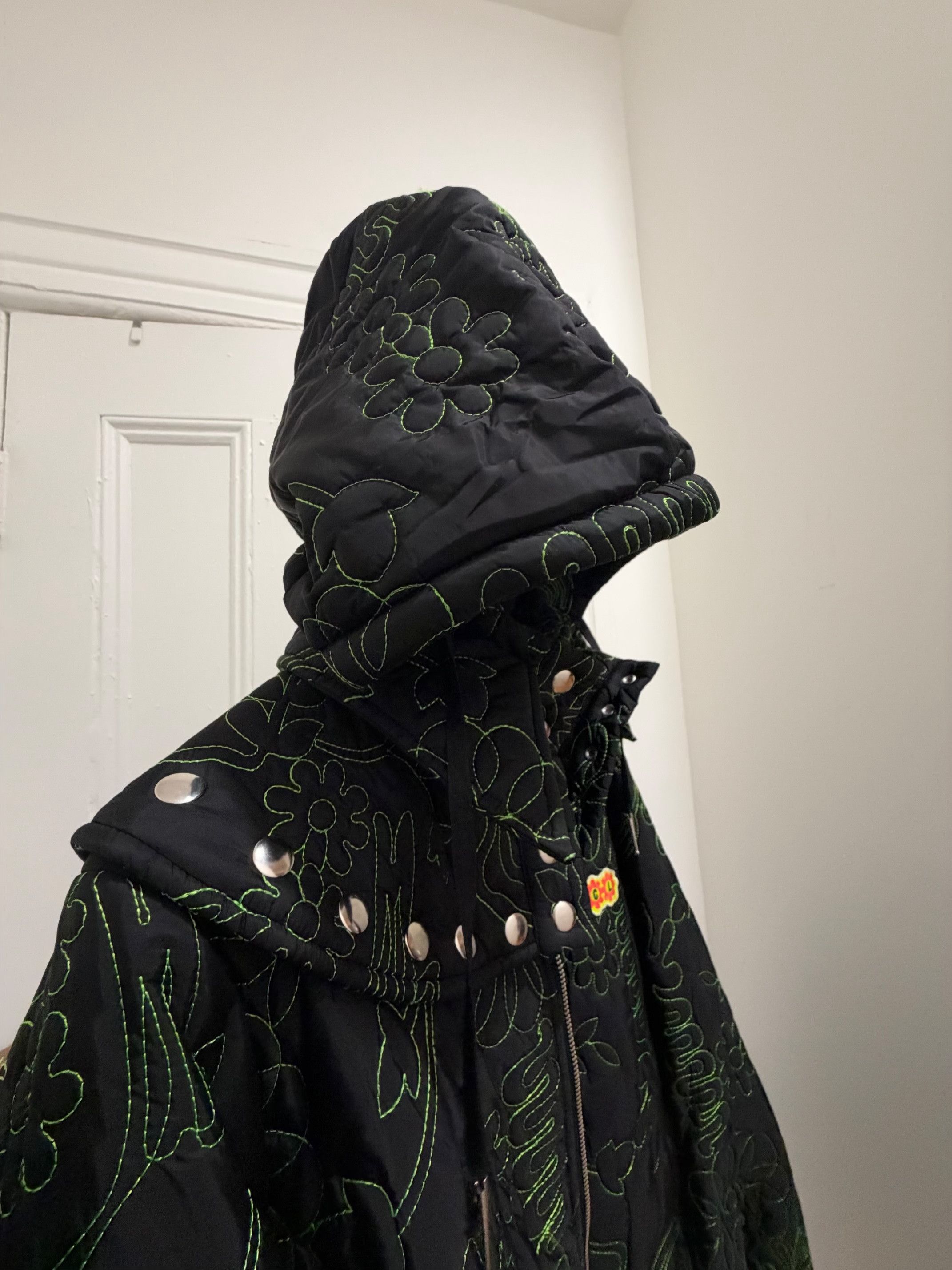 Chopova Lowena Embroidered Puffer Reversible Jacket, Women's — image 4 of 6