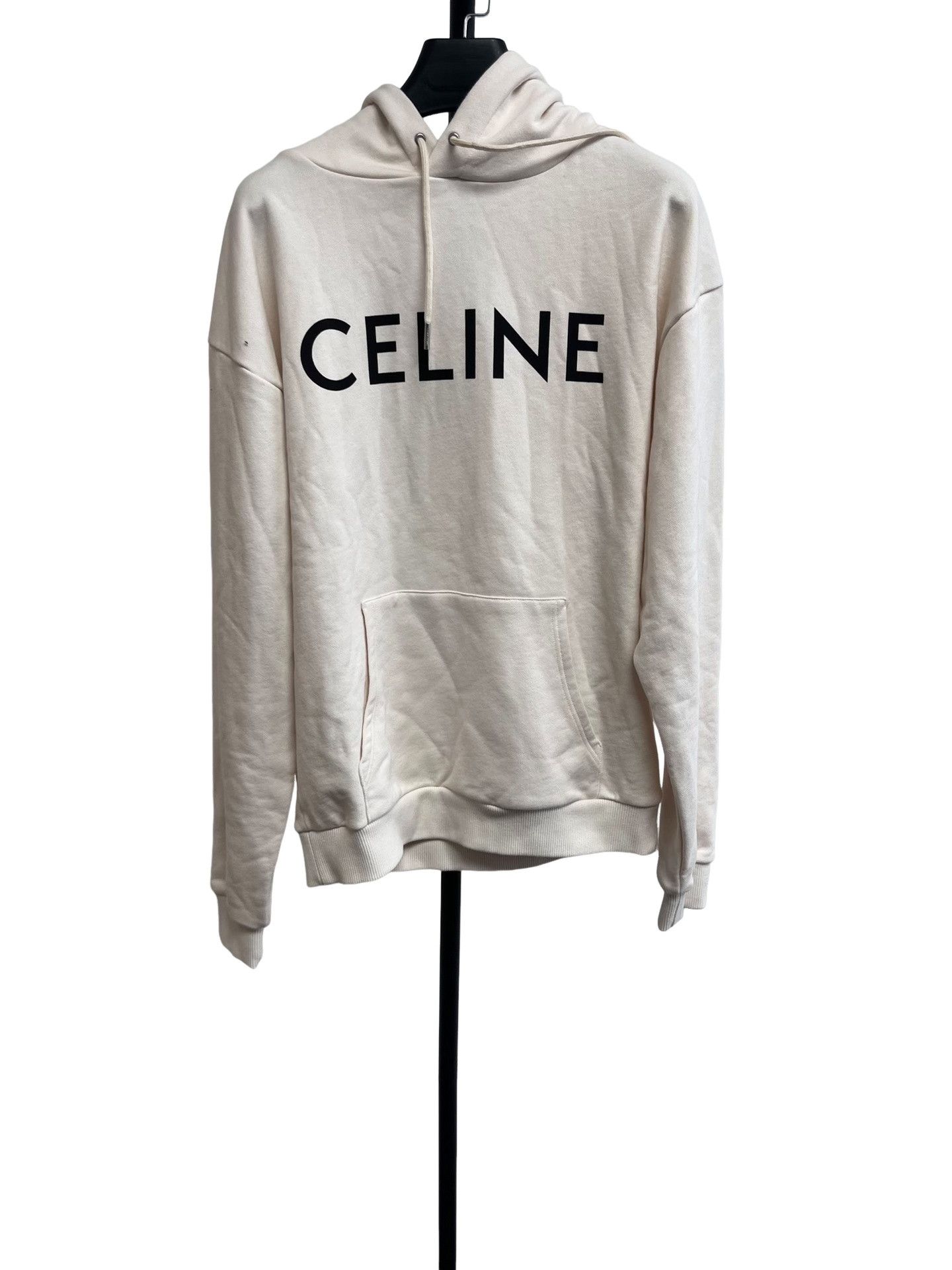 Celine CELINE Logo Printed Hoodie XS Size US XS / EU 42 / 0 - 1 Thumbnail