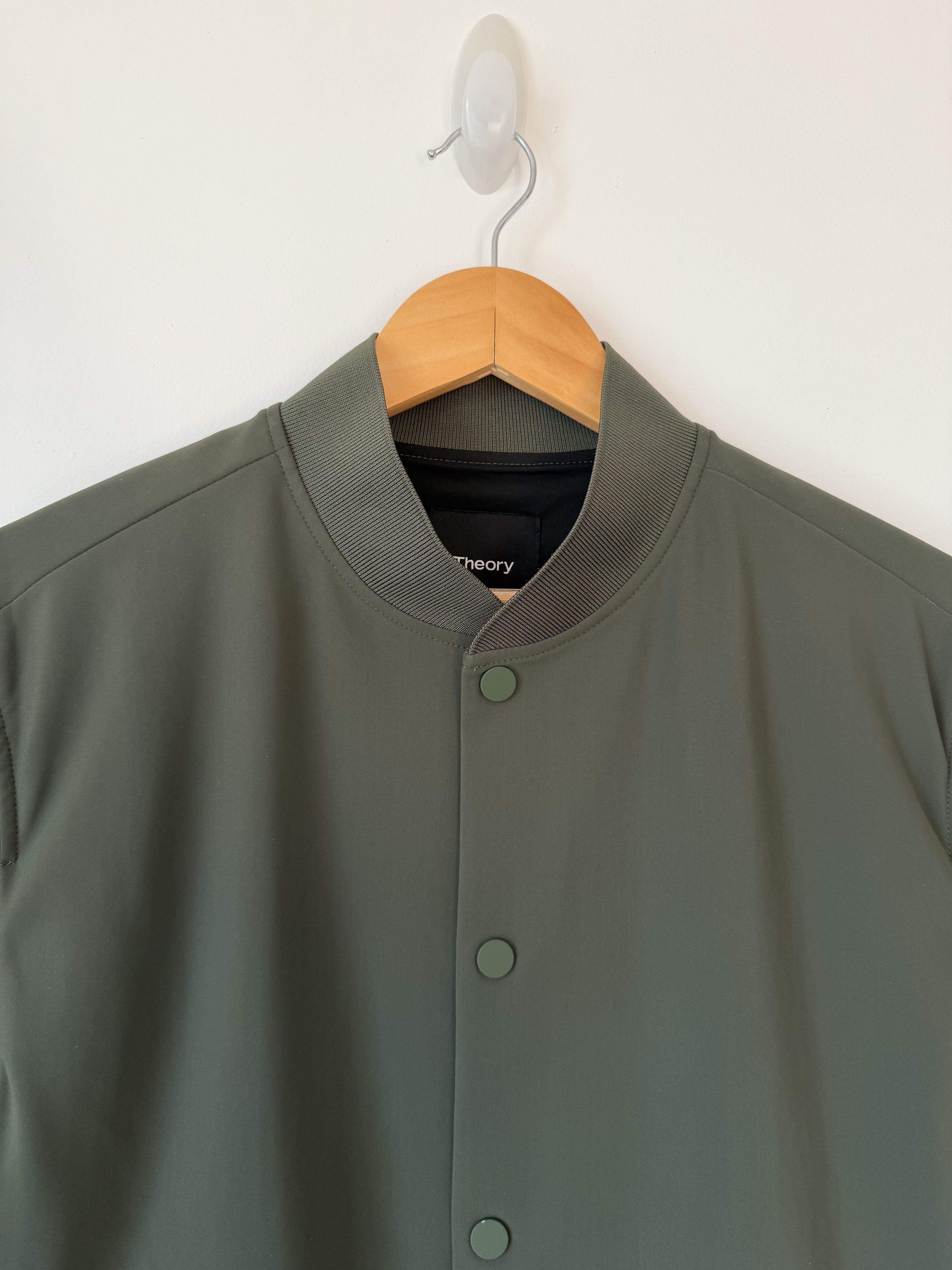 Theory Theory Murphy Precision Olive Green Bomber Jacket Small Size US S / EU 44-46 / 1 - 5 Thumbnail