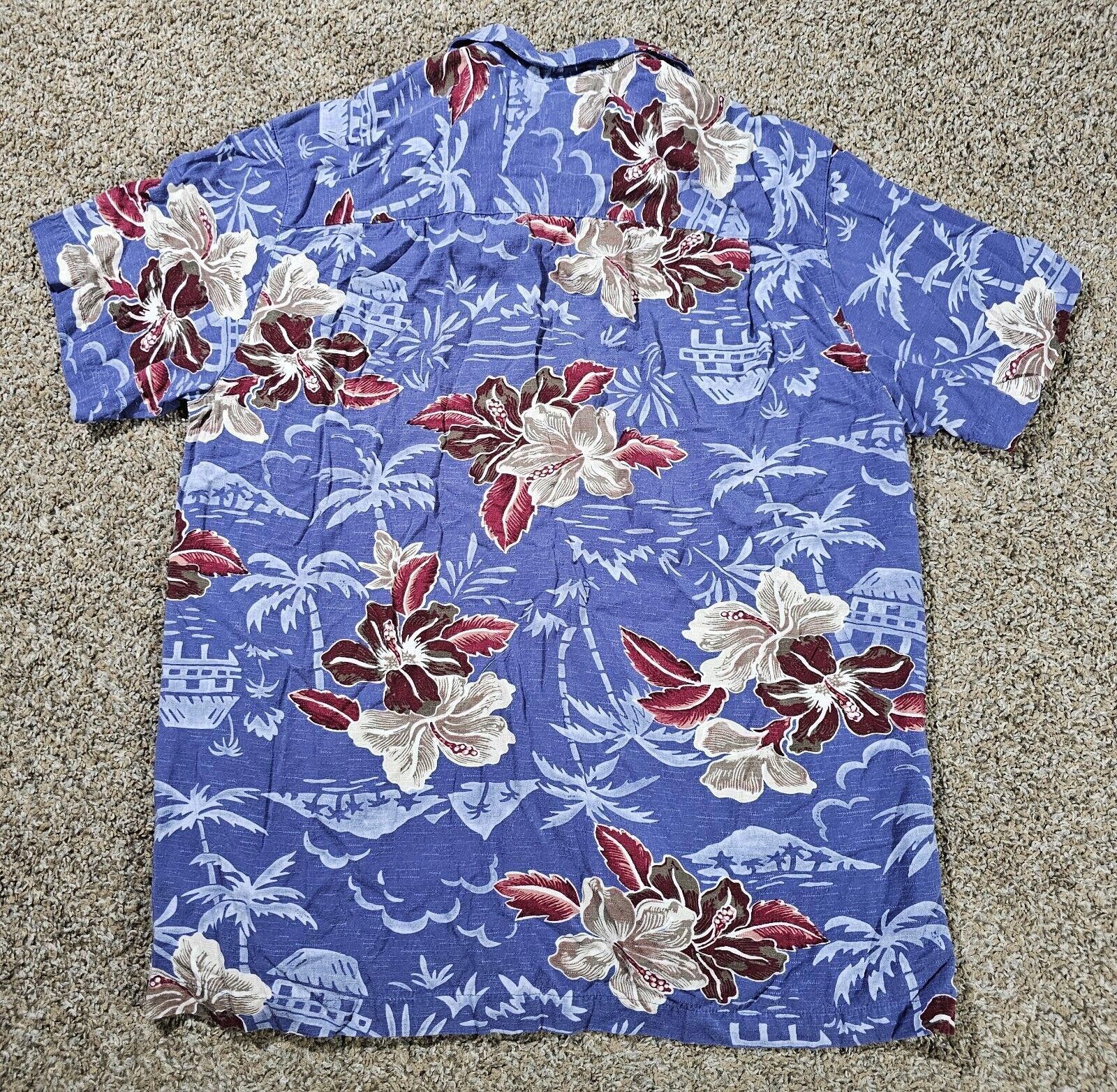 Havana Jacks Cafe havana jacks cafe rayon hawaiian shirt made in macau blue M Size US M / EU 48-50 / 2 - 6 Thumbnail