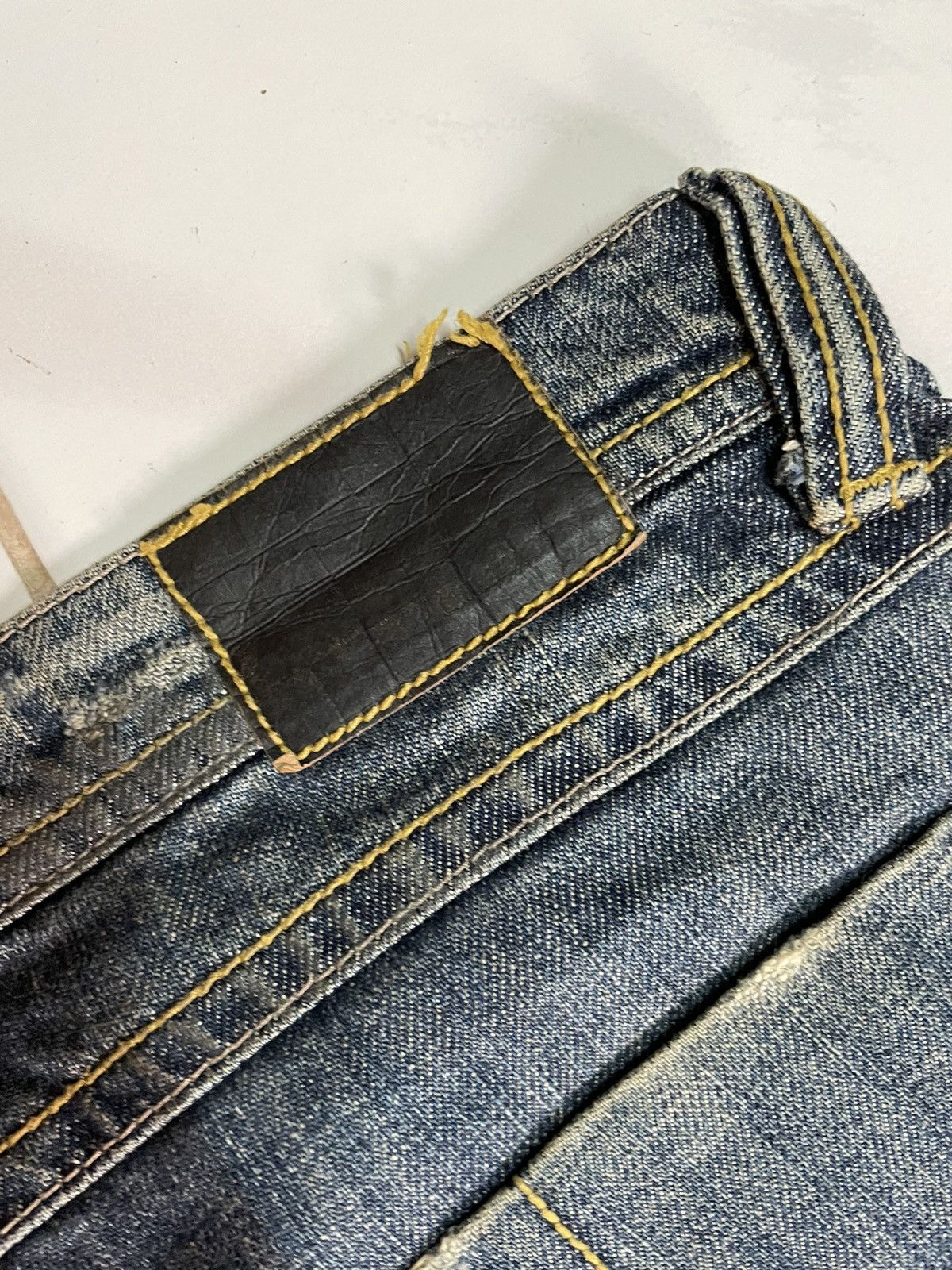 Japanese Brand Come Ca Du Mode Dirty Flare Jeans Size US 32 / EU 48 - 6 Thumbnail