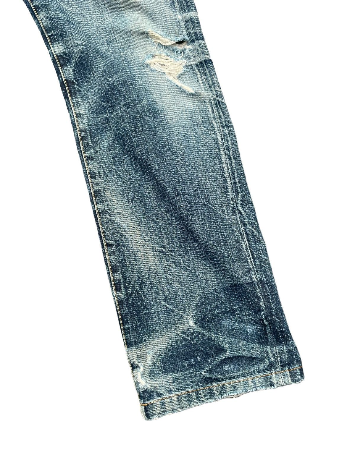 Paul Smith Red Ear Paul Smith Red Ear Faded Distresed Denim Size US 32 / EU 48 - 4 Thumbnail