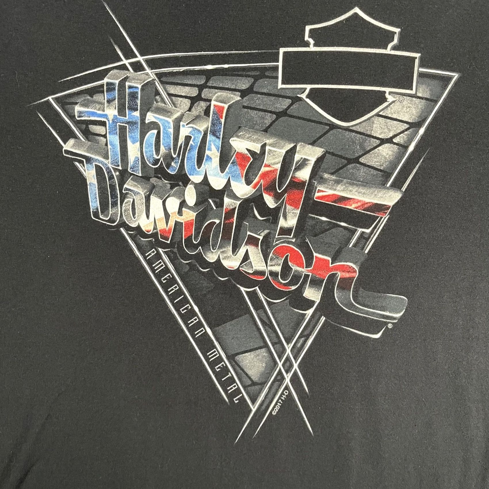 Harley Davidson Harley-Davidson Mens XL Black Maui Hawaii Chopper Graphic Tee Size US XL / EU 56 / 4 - 4 Thumbnail