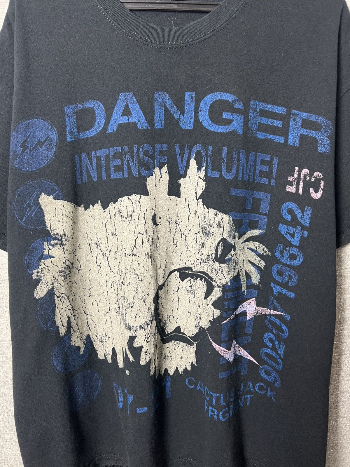 Fragment Design × Travis Scott Travis Scott Cactus Jack x Fragment Danger / Tiger Tee Shirt Size US L / EU 52-54 / 3 - 3 Thumbnail