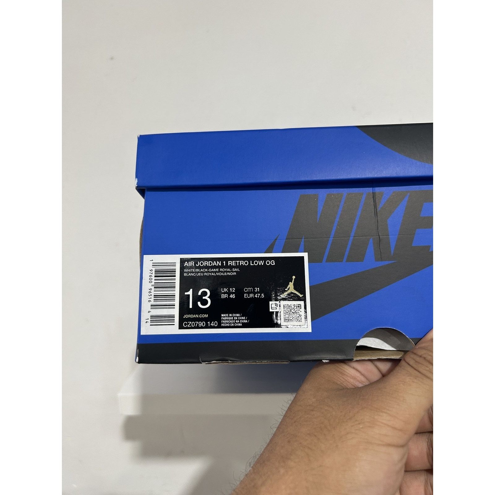 Jordan Brand JORDAN 1 LOW GAME ROYAL SIZE 13 NEW Size US 13 / EU 46 - 7 Thumbnail