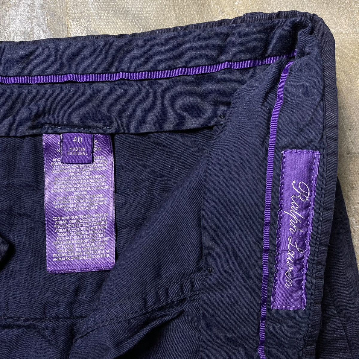 Ralph Lauren Purple Label RL Purple Label Chino Shorts Size US 40 / EU 56 - 7 Thumbnail