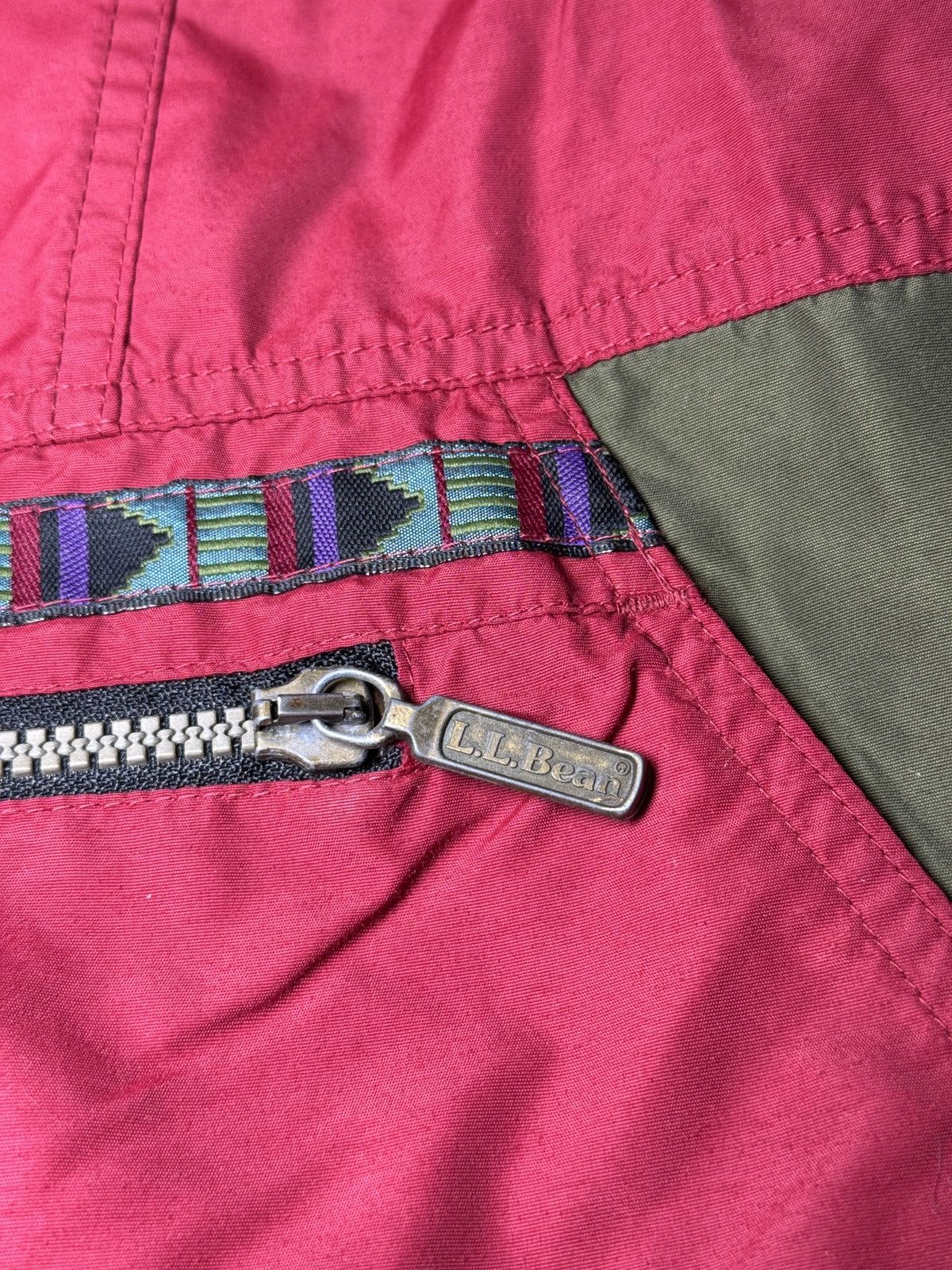 L.L. Bean LL Bean Anorak Aztec John Mayor 90s Jacket XL/XXL 26x30 Size US XL / EU 56 / 4 - 4 Thumbnail