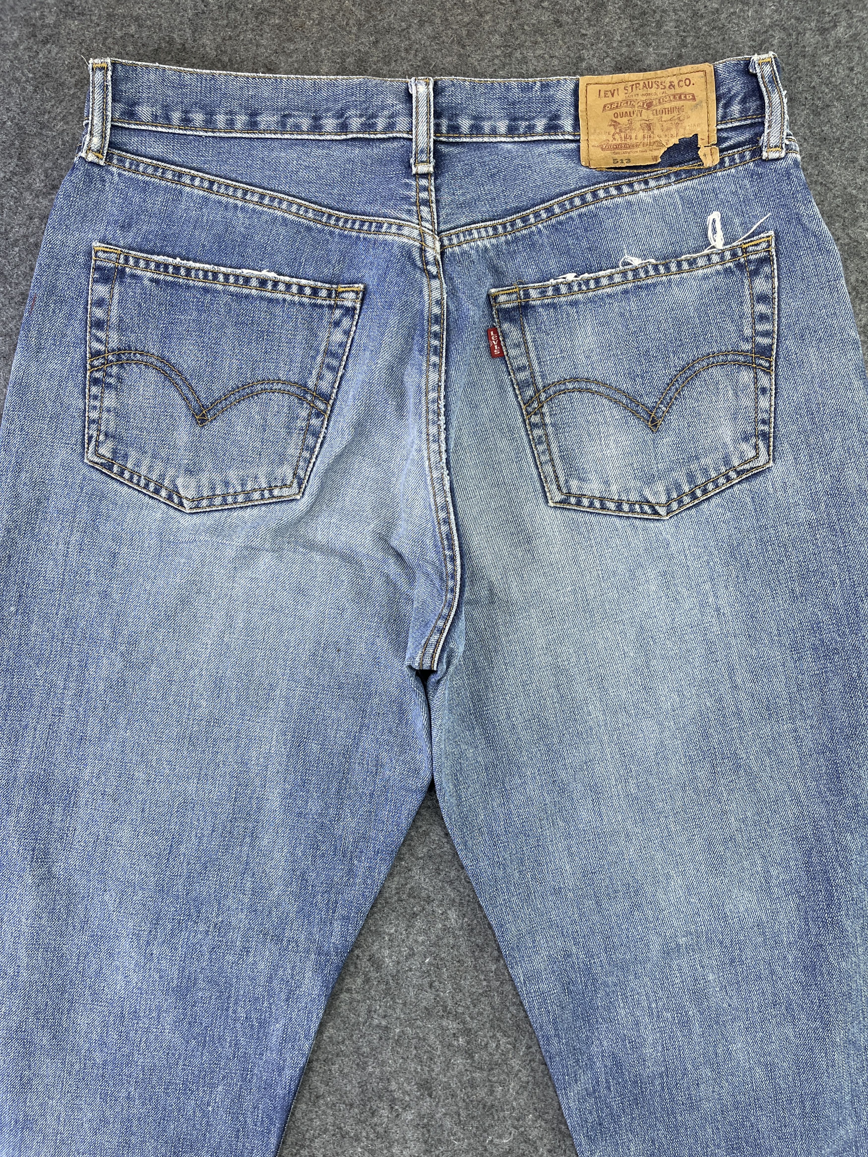 Levi's Vintage Levis 513 Button Fly Jeans - J912 Size US 34 / EU 50 - 4 Thumbnail