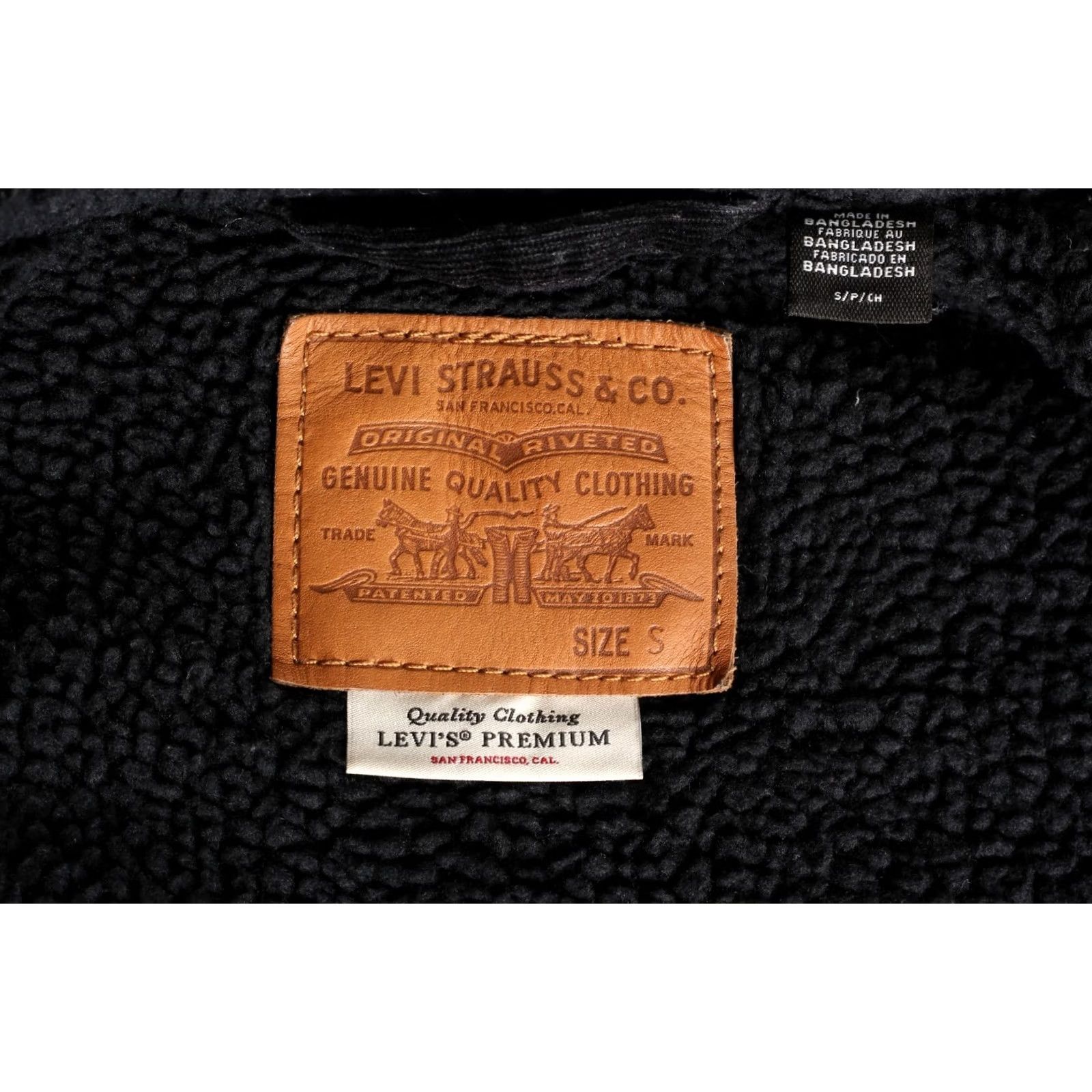 Levi's LEVI’S PREMIUM Big E Corduroy Sherpa Trucker Jacket Men Size S Size US S / EU 44-46 / 1 - 6 Thumbnail
