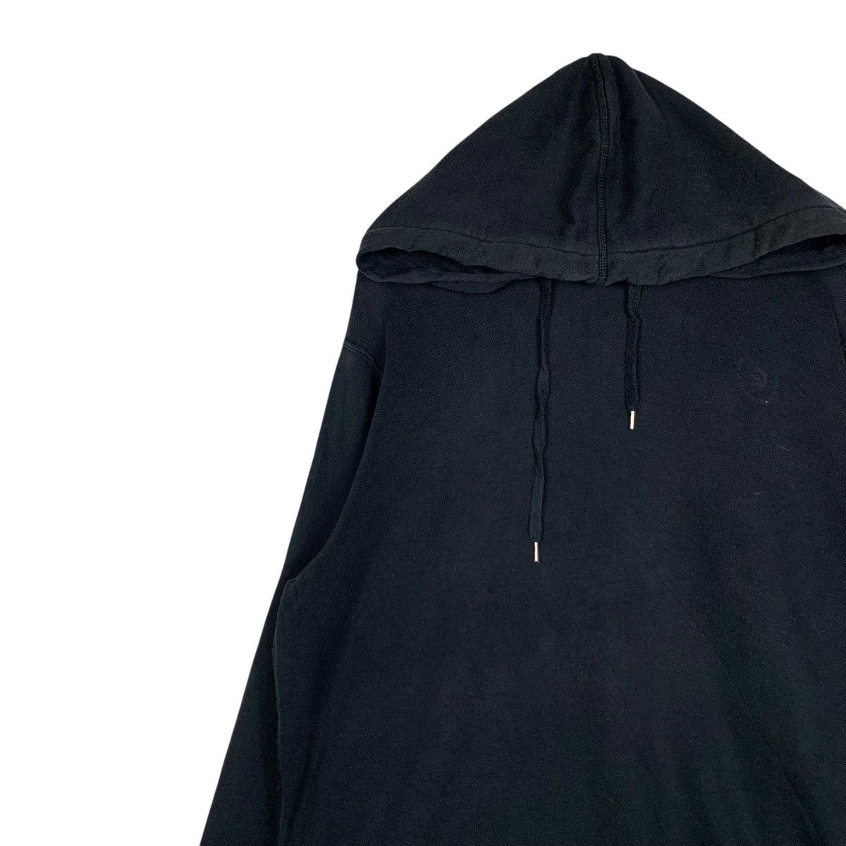 Diesel DIESEL All Black Big Logo Pullover Hoodies #1485-C67 Size US L / EU 52-54 / 3 - 11 Thumbnail