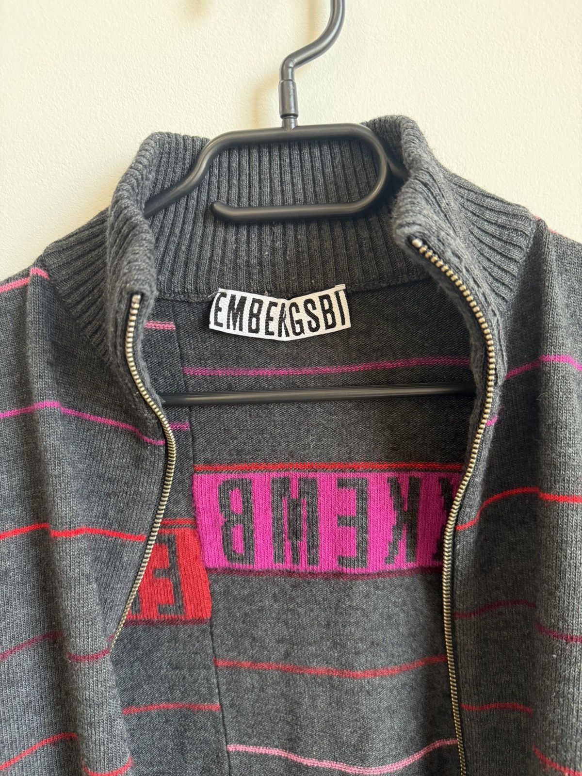 Dirk Bikkembergs Dirk Bikkembergs Vintage Zip Knit Sweater-Unisex– Logo Back Size US M / EU 48-50 / 2 - 6 Thumbnail