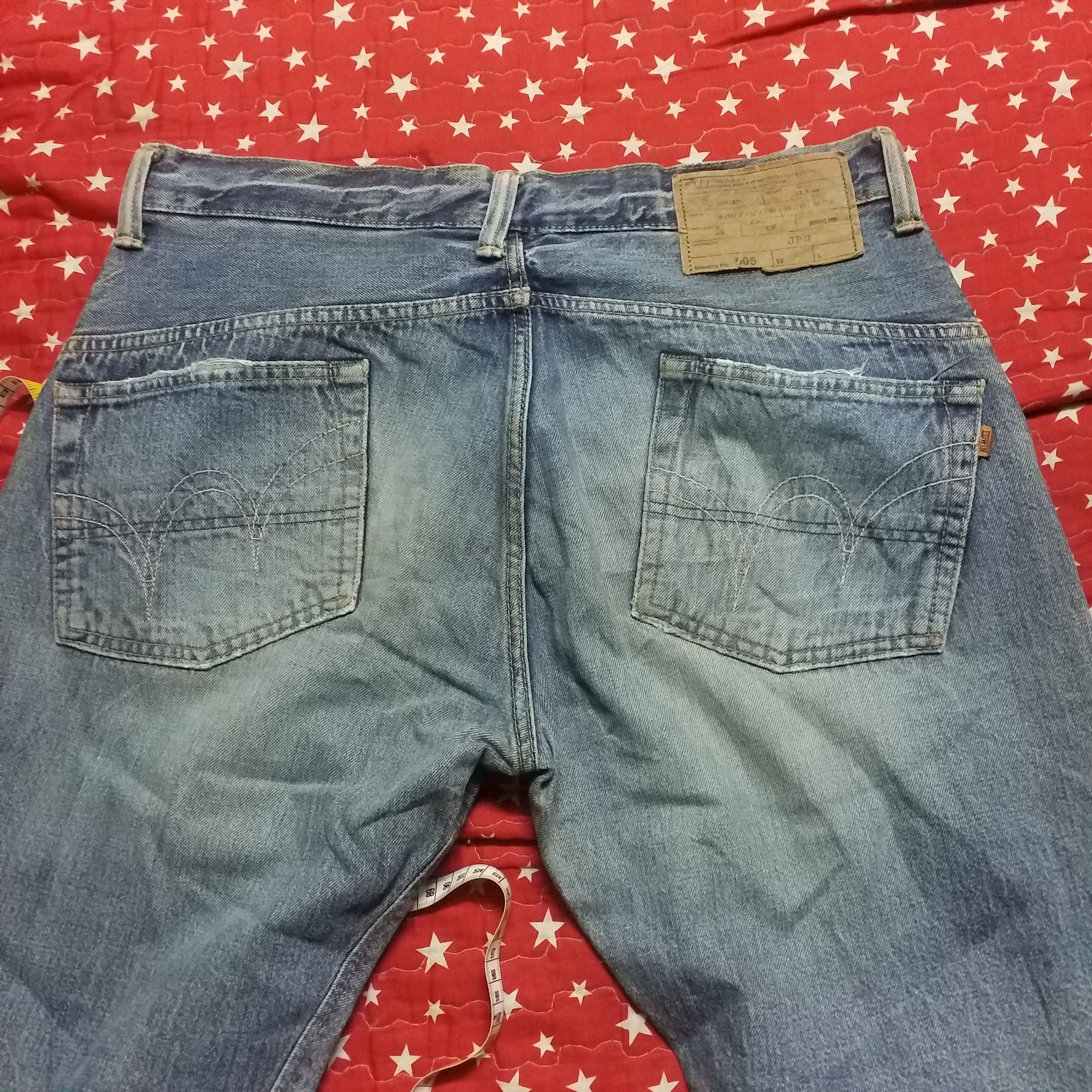 Edwin EDWIN HALF SELVEDGE BIG E DESIGN Size US 34 / EU 50 - 5 Thumbnail