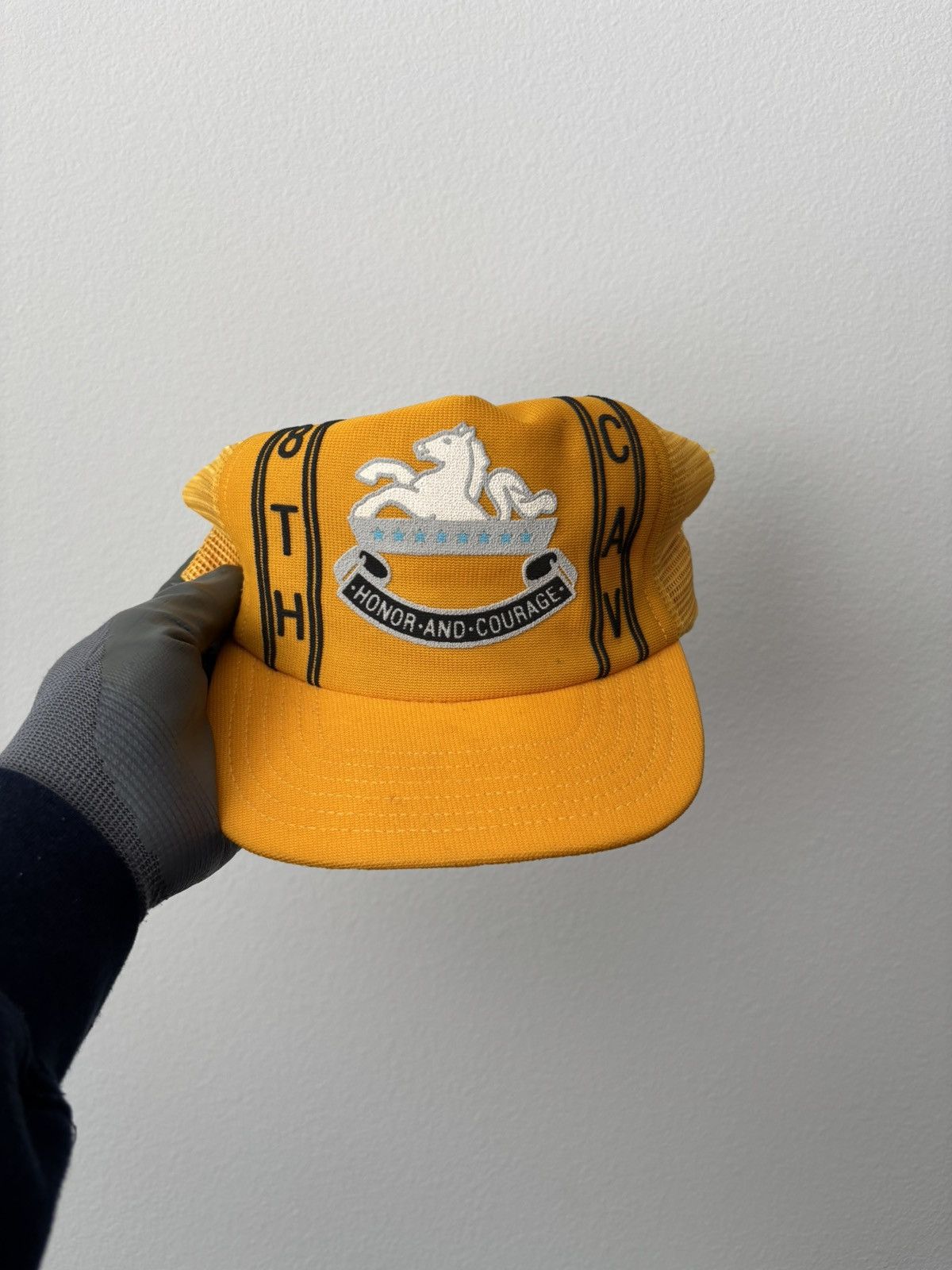 Vintage Vintage 8th CAV Trucker Hat Size ONE SIZE - 1 Thumbnail