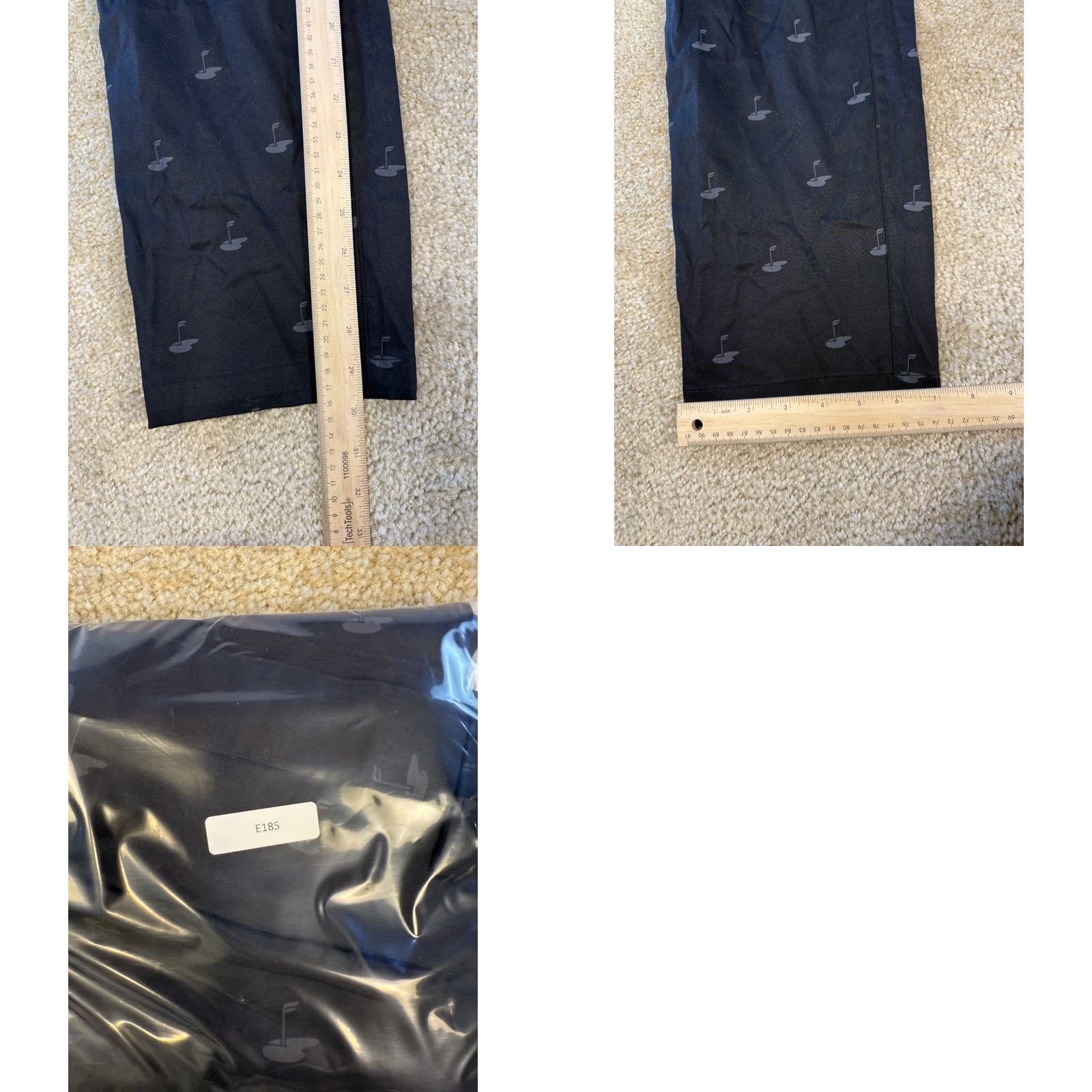 Fabletics Fabletics Men Pants 35x30 Chino Lightweight Stretch Flat Front Regular Inseam 30 Gray Solid Print E185 Size US 35 - 8 Thumbnail