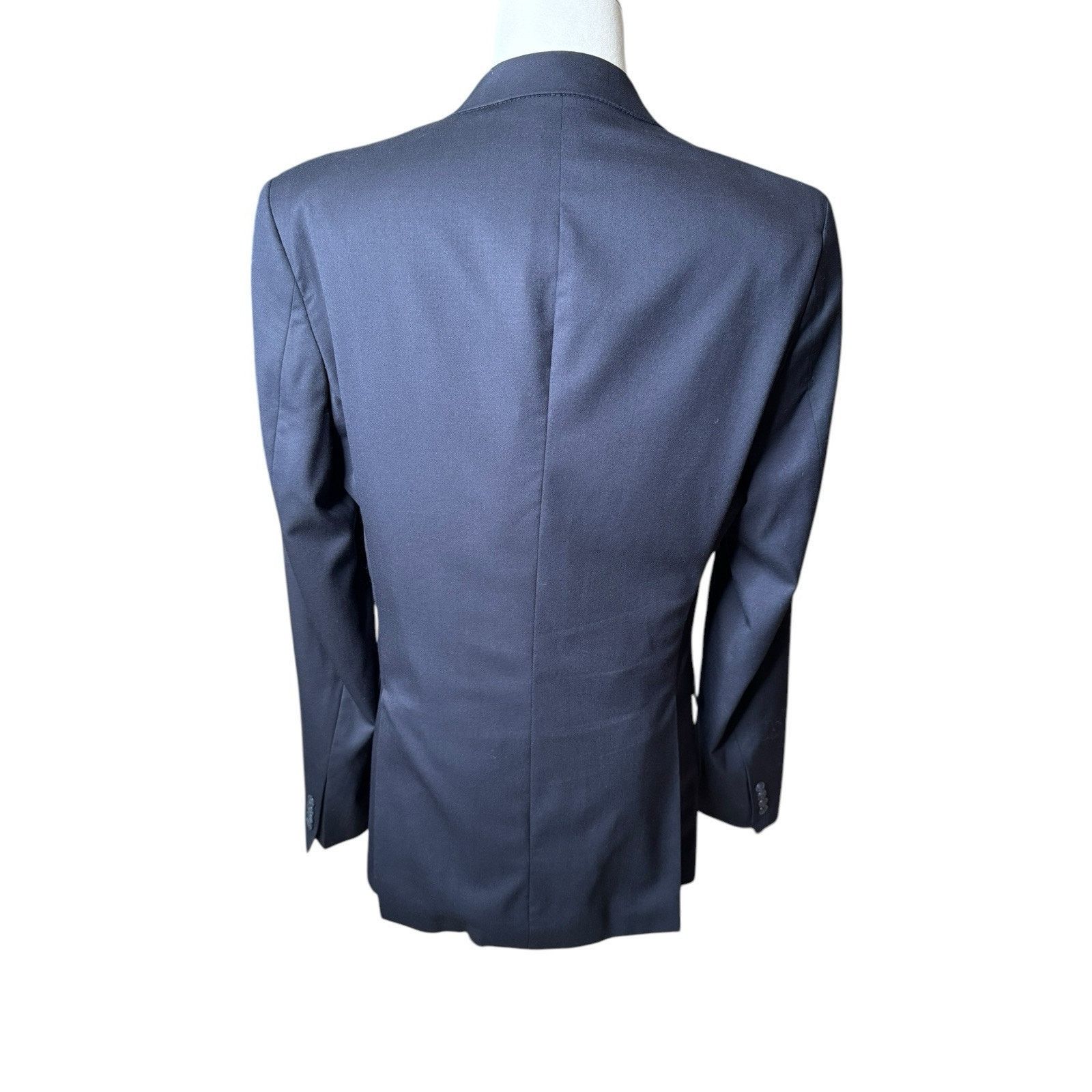 Tommy Hilfiger Tommy Hilfiger Blazer Men’s 44XL Navy Blue Sport Coat Jacket Size 44L - 5 Thumbnail