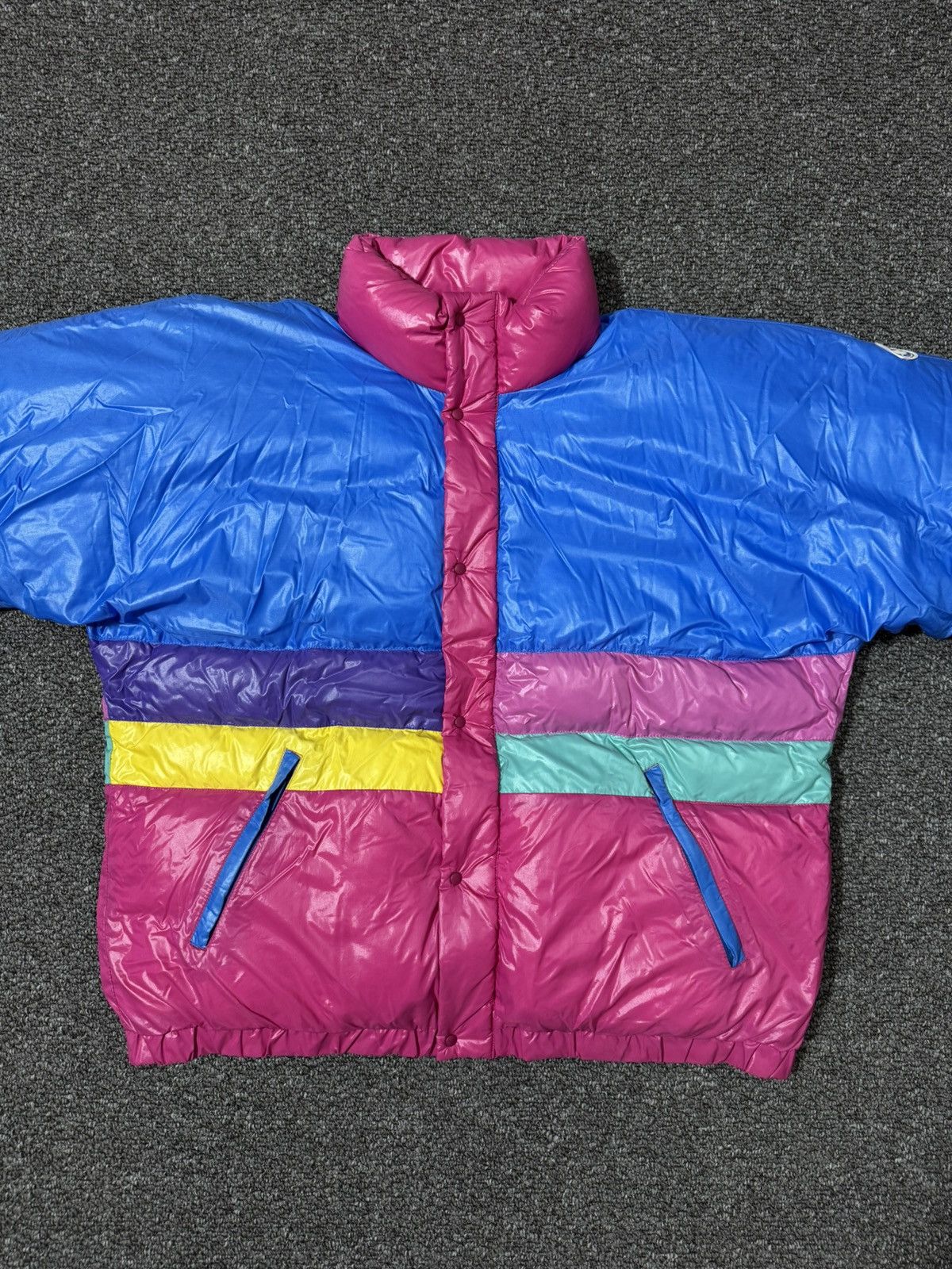 Moncler Moncler vintage 1980's rare puffer down jacket Size US L / EU 52-54 / 3 - 3 Thumbnail