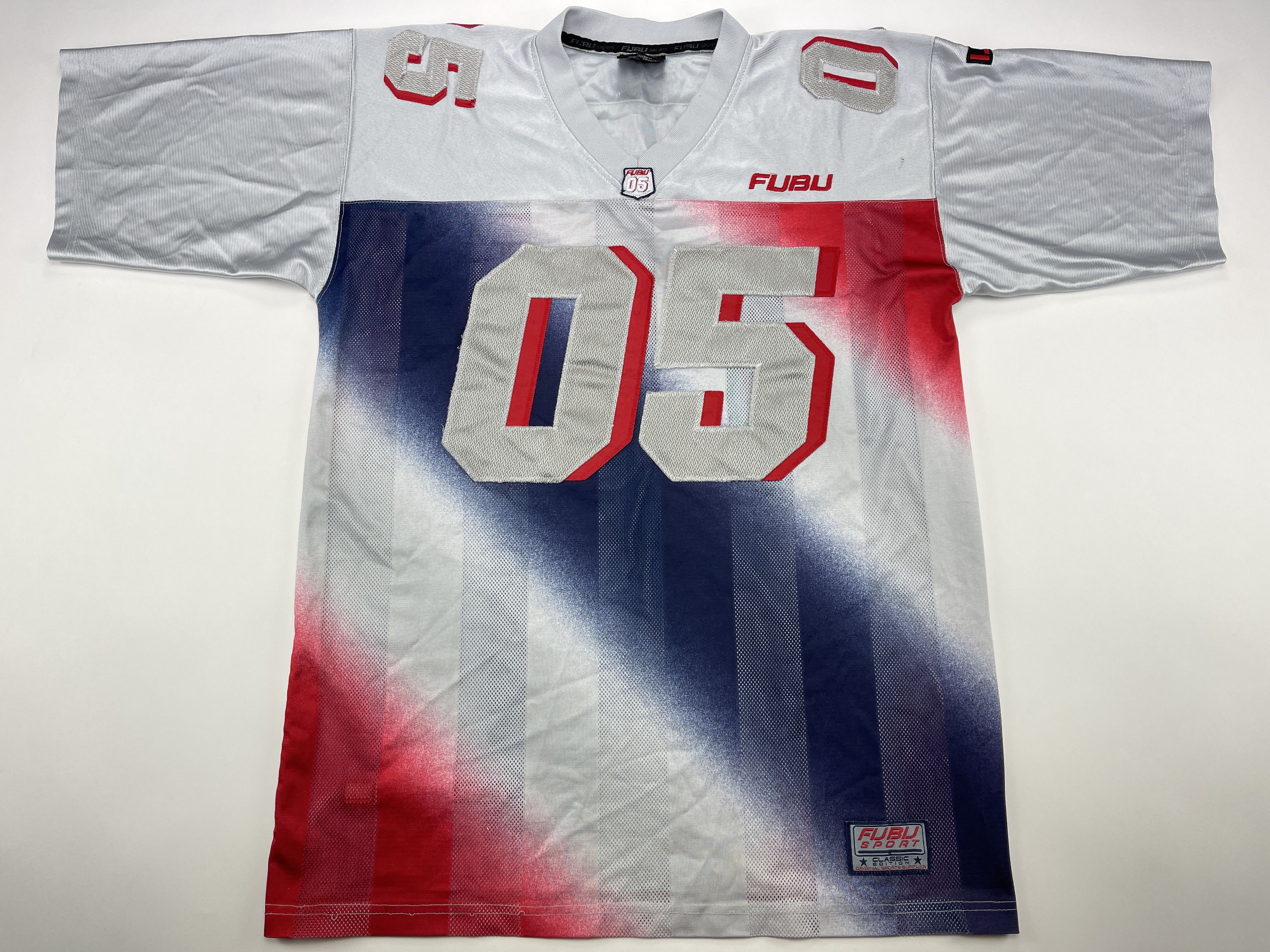 Fubu FUBU jersey, gray, Fubu 05, vintage hip hop t-shirt, 90s L Size US L / EU 52-54 / 3 - 2 Thumbnail