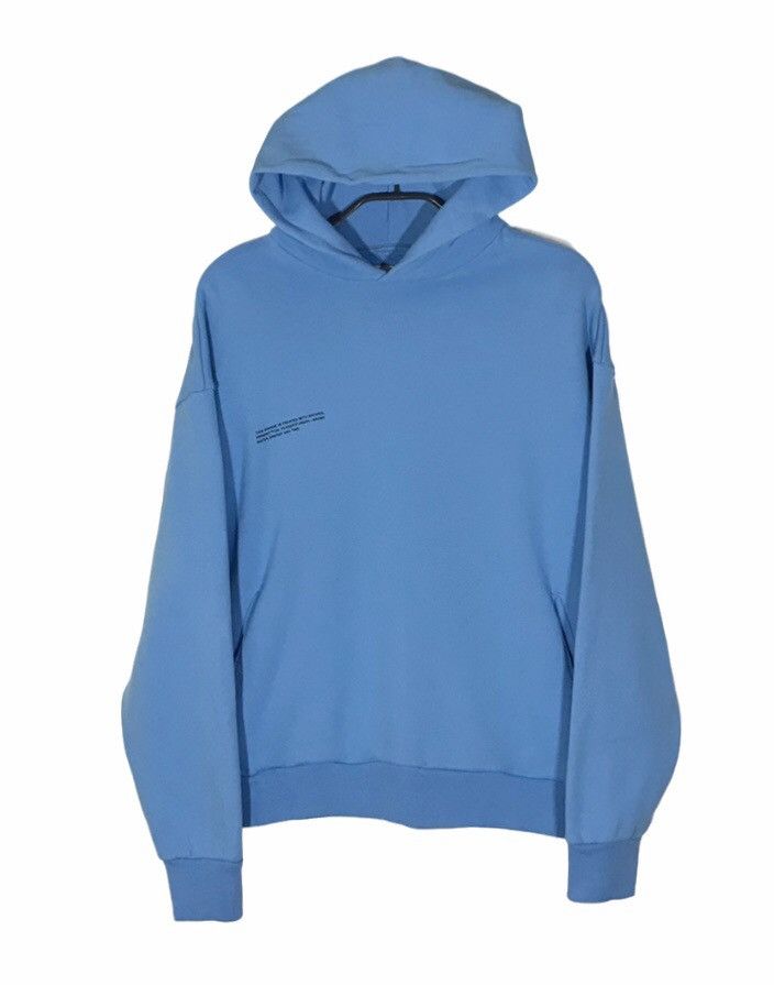 Pangaia Pangaia Unisex Hoodie Heavyweight Cotton Blue Womens Sz Xss Size US XXS / EU 40 - 1 Thumbnail
