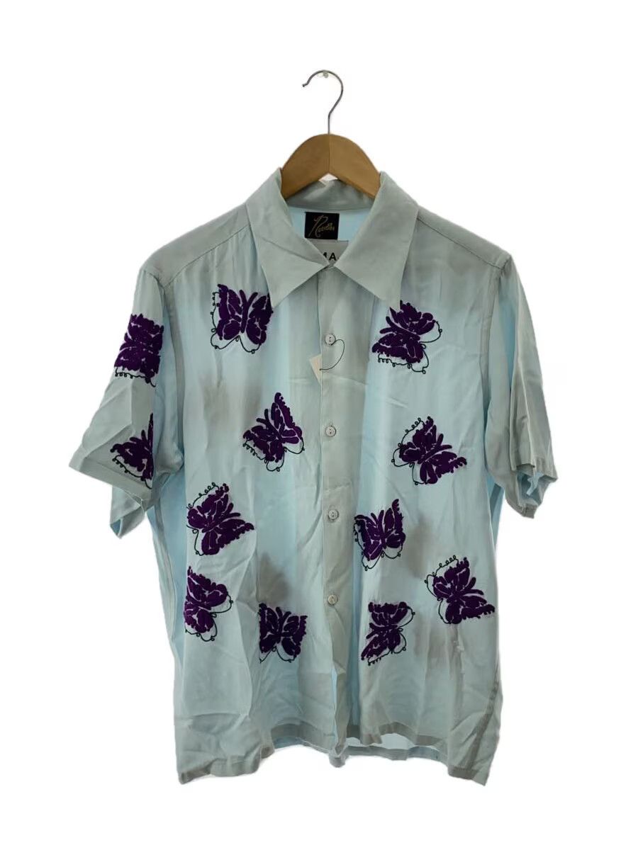Needles Ascot Collar EDW Gather Shirt - Floral Print | Grailed