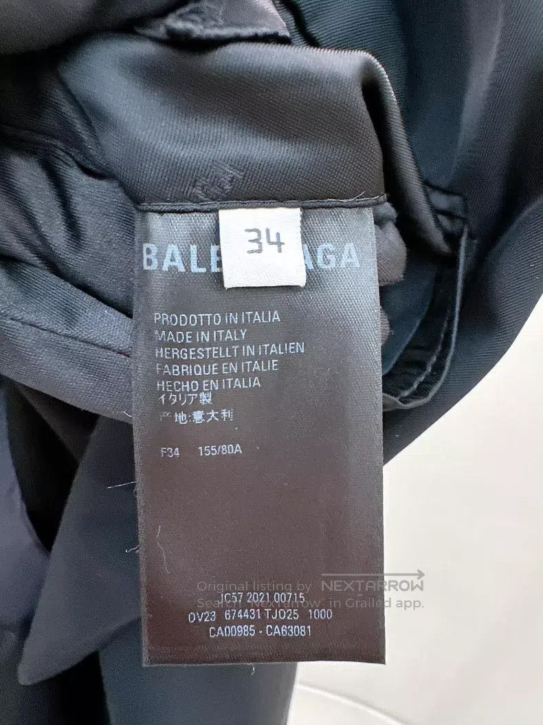 Balenciaga Balenciaga Black blazer, size 34 Size XXS / US 00 / IT 34 - 6 Thumbnail