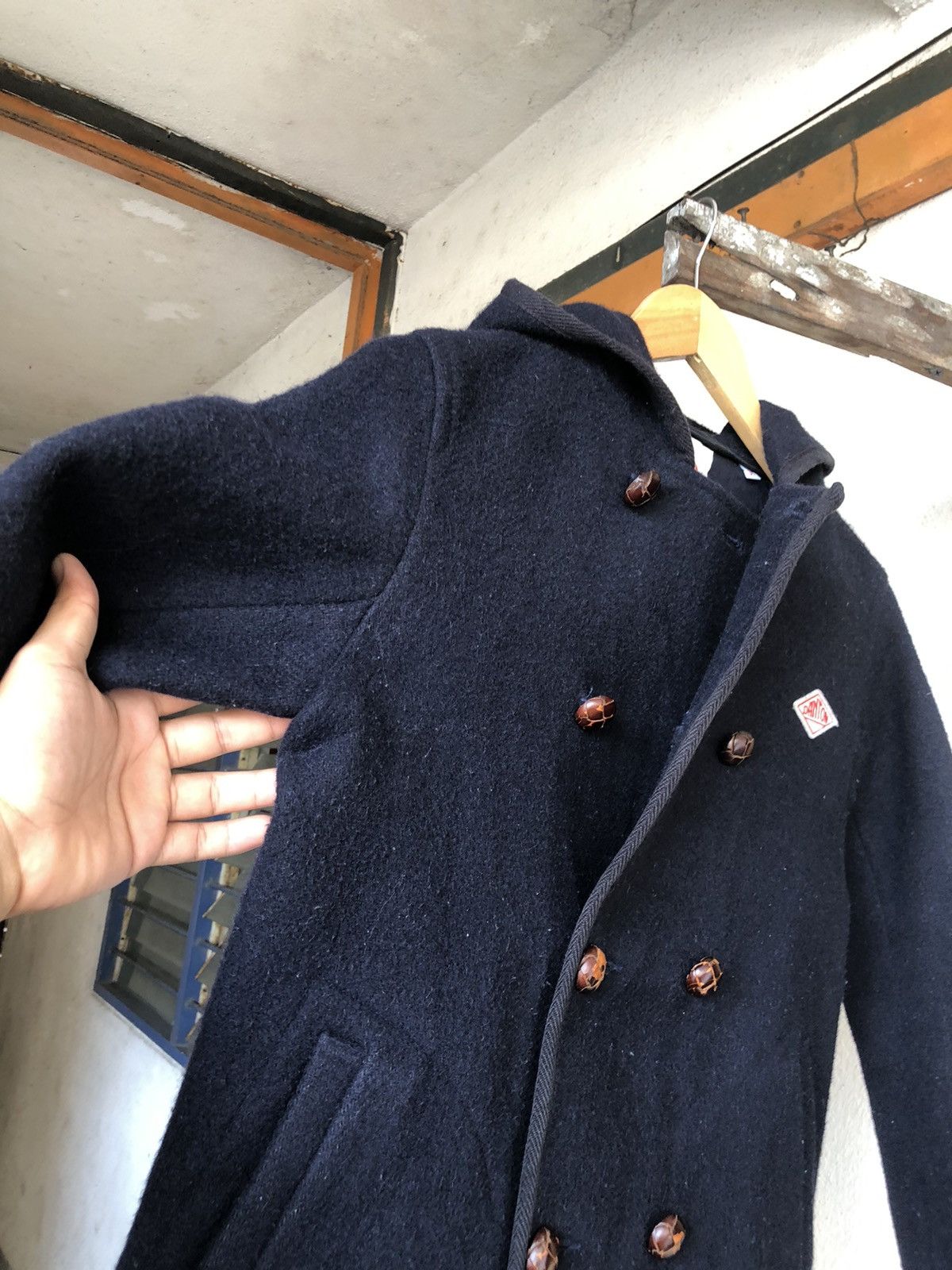 Danton Vintage Danton Wool Jacket Wt Hoodie Size XXS / US 00 / IT 34 - 13 Thumbnail