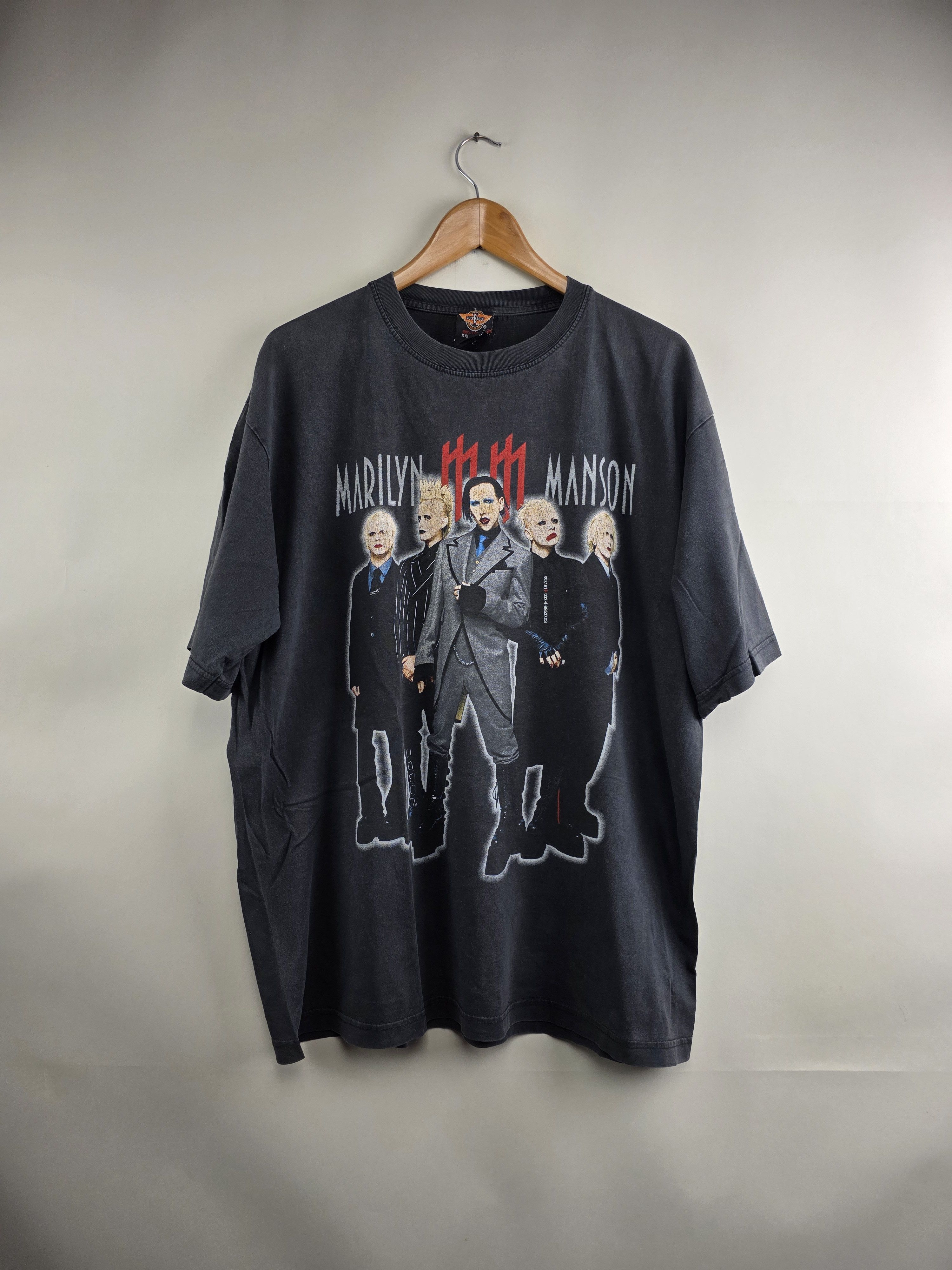 Marilyn Manson 2000 Marilyn Manson 90s Vintage T shirt XL 24" 30" Size US XL / EU 56 / 4 - 9 Thumbnail