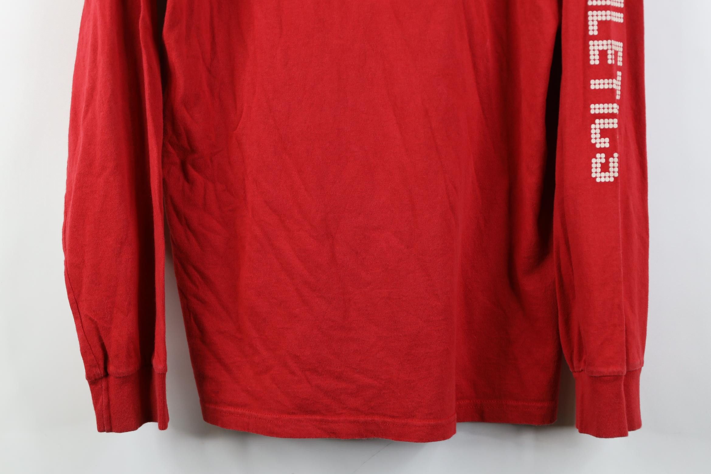 Nike Vintage Y2K Nike Scott Center Swoosh Long Sleeve T-Shirt Red Size US S / EU 44-46 / 1 - 3 Thumbnail