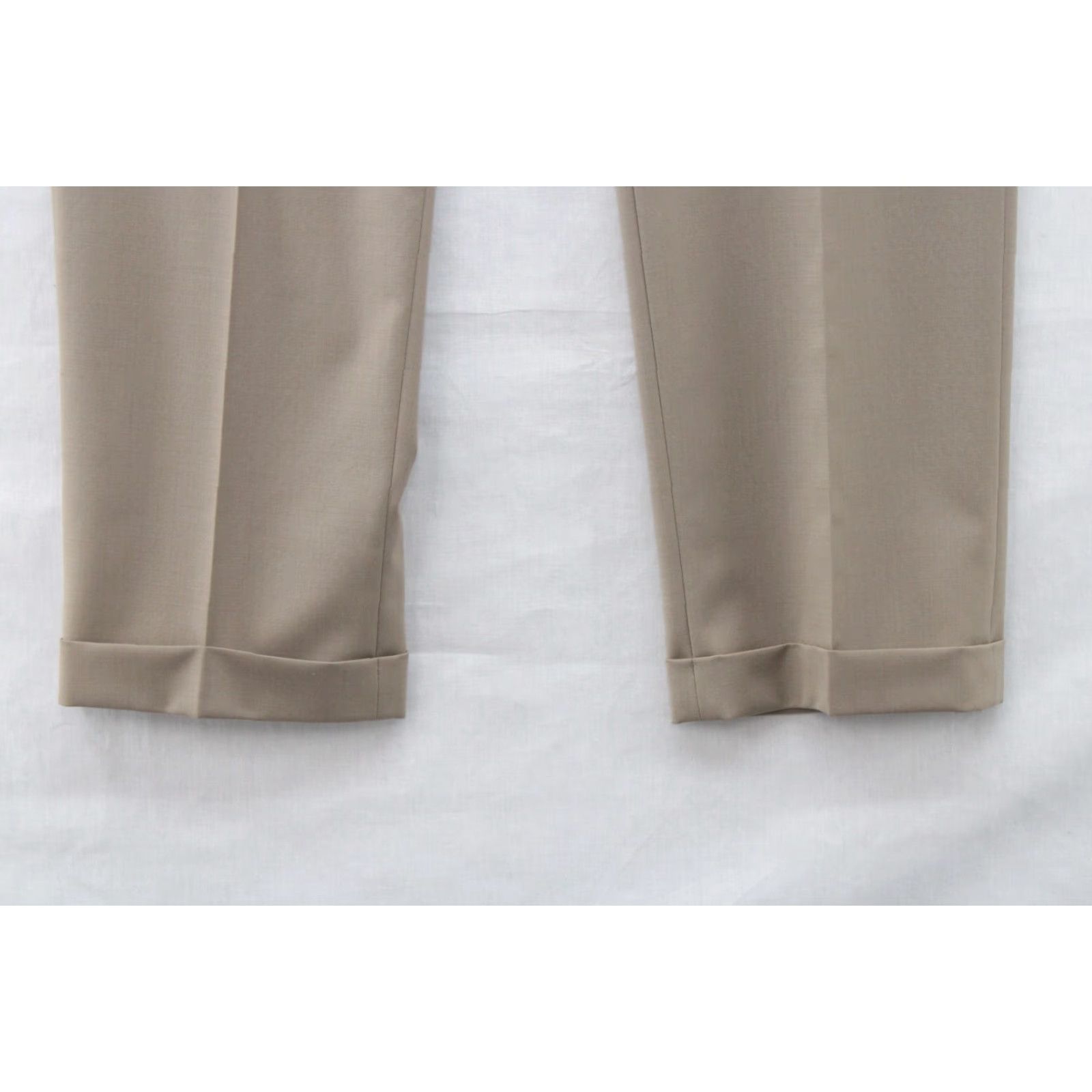 Ralph Lauren Lauren Ralph Lauren Pants Men's 38 Beige Pleated Cuffed Performance Wool Blend Size US 40 / EU 56 - 5 Thumbnail