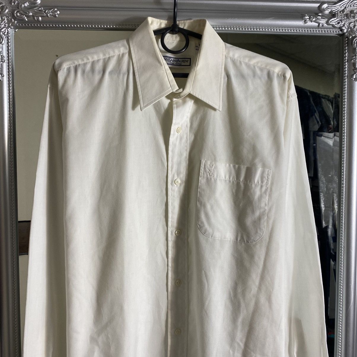 Yves Saint Laurent Vintage Yves Saint Laurent Shirt 90's Classic Size US M / EU 48-50 / 2 - 3 Thumbnail