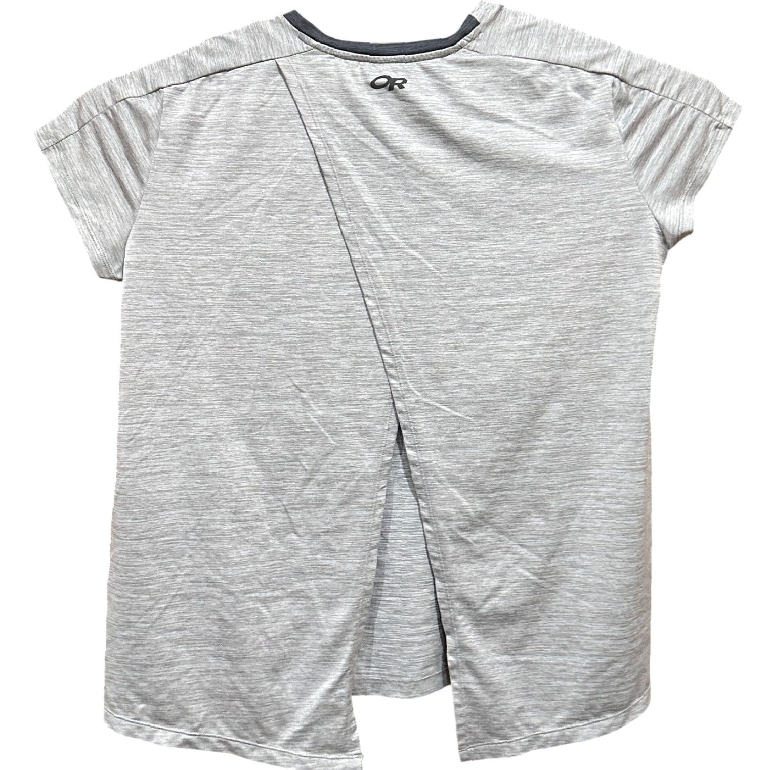 Outdoor Research Outdoor Research Women Top S Gray Short Sleeve Casual Athleisure Open Back Size S / US 4 / IT 40 - 3 Thumbnail