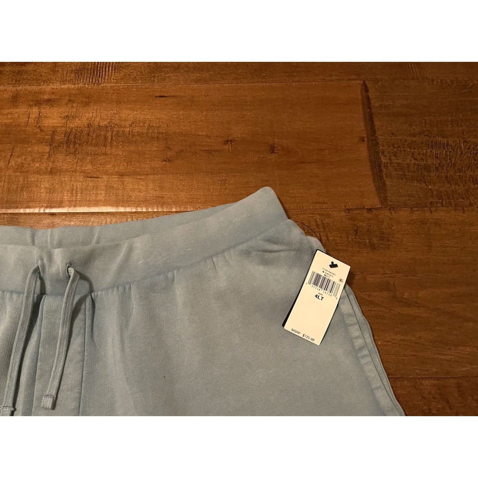 Polo Ralph Lauren VINTAGE Polo Ralph Lauren Light Blue Big Pony Logo Sweat Short Men's Big/Tall 4XLT New Size US XXL / EU 58 / 5 - 3 Thumbnail