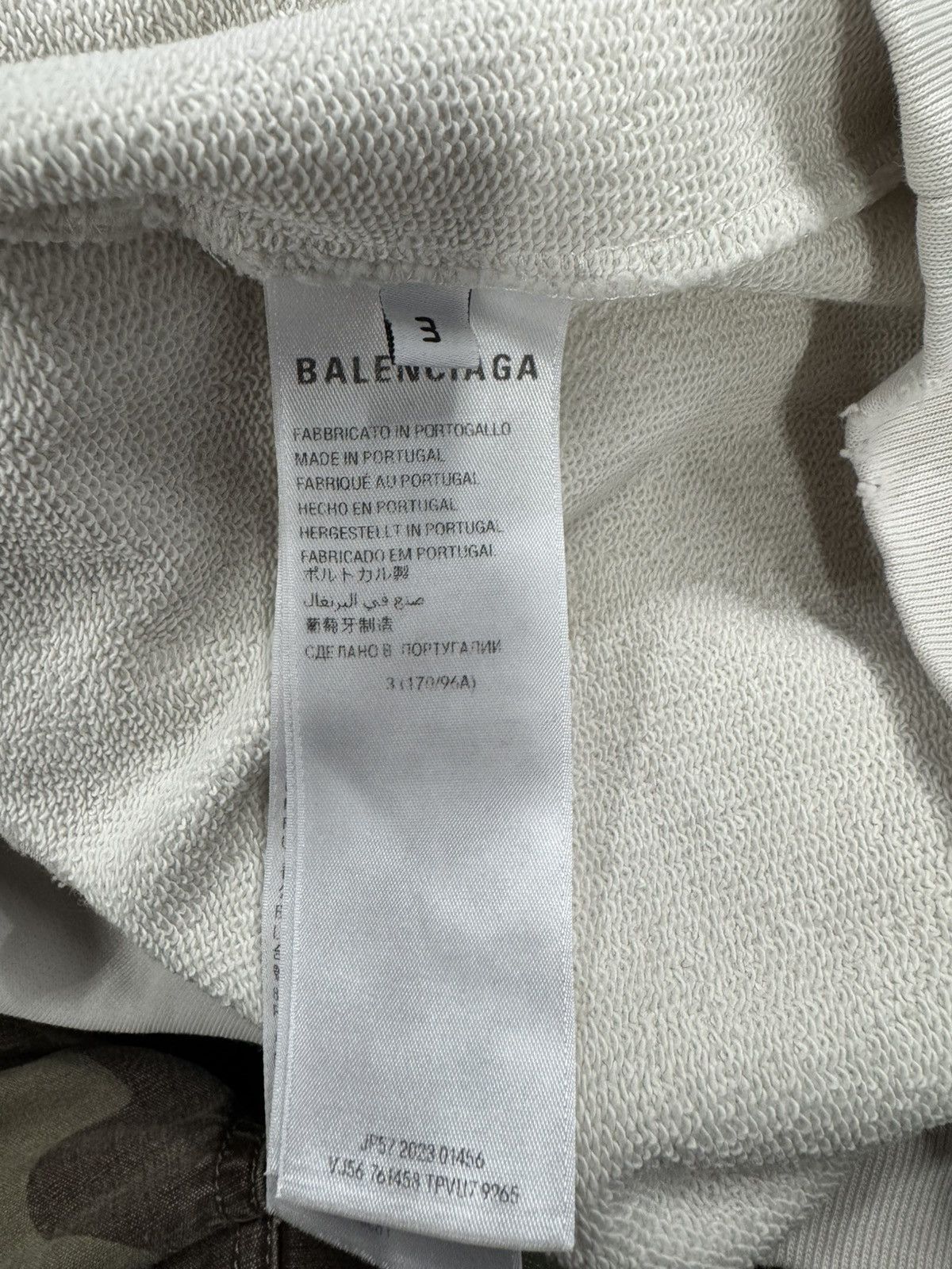 Balenciaga Balenciaga Surfer Cracked Hoodie Size US L / EU 52-54 / 3 - 4 Thumbnail
