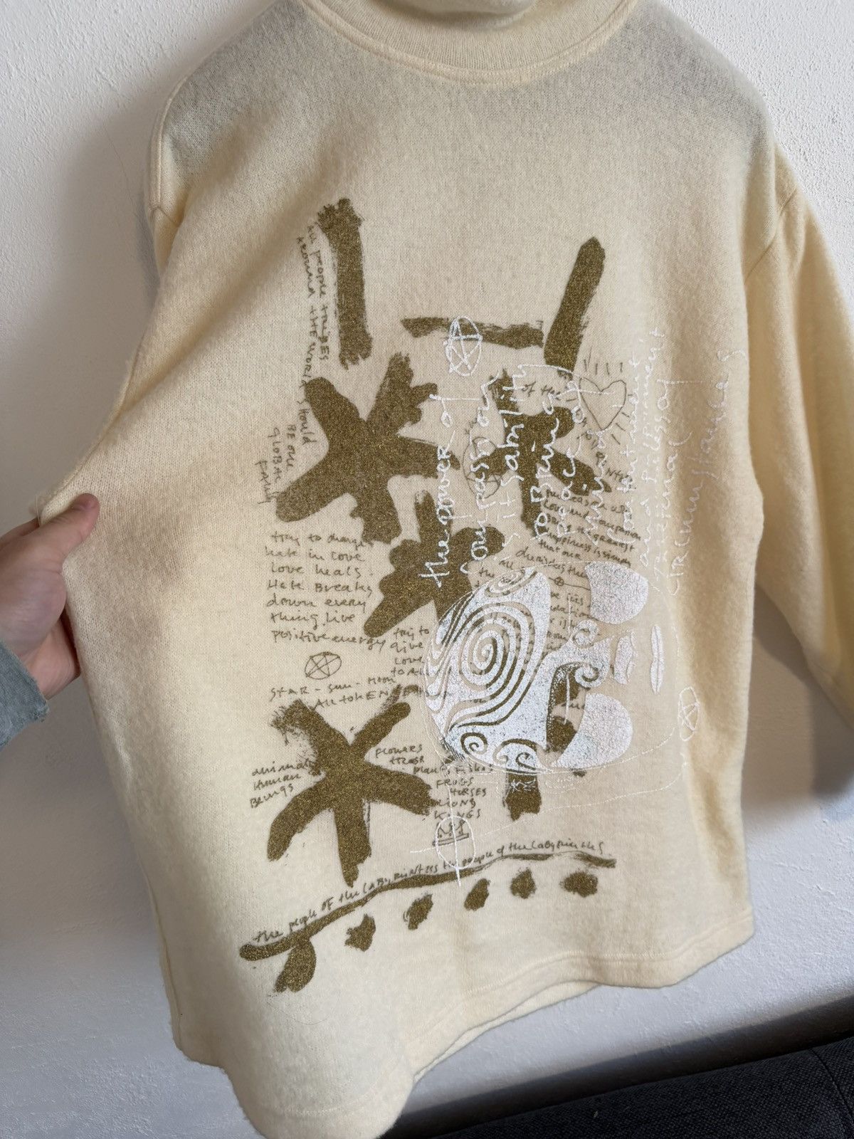 The People Of The Labyrinths The People Of the Labyrinths Rare Streetwear Holland Wool Un Size US XL / EU 56 / 4 - 4 Thumbnail