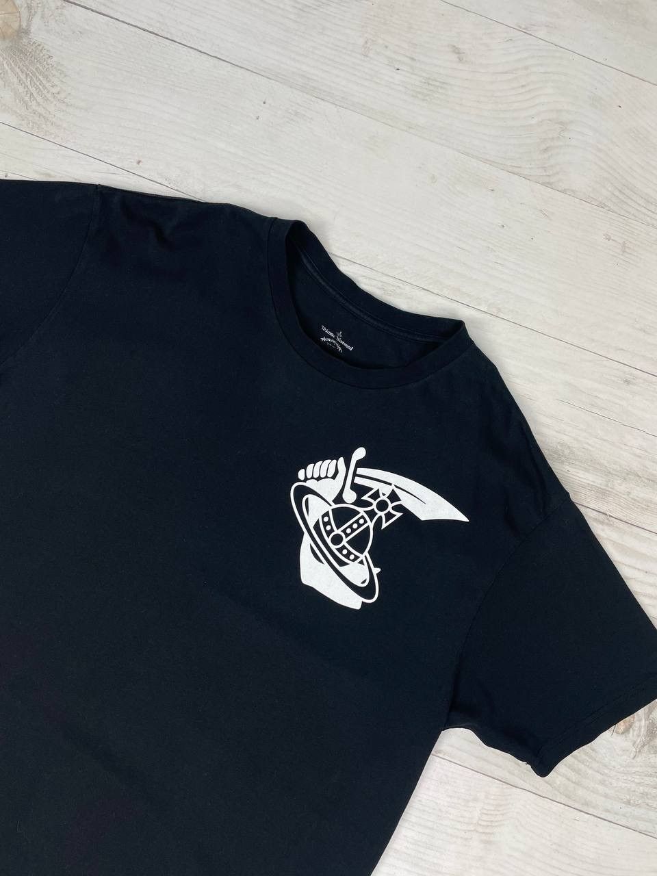 Vivienne Westwood Vivienne Westwood Anglomania New Boxy T-Shirt Chaos Size US L / EU 52-54 / 3 - 2 Thumbnail