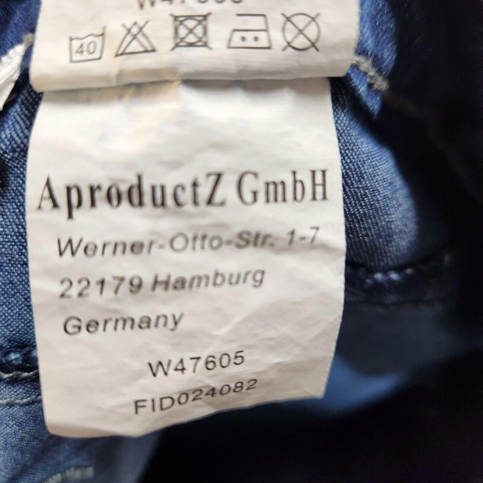 Designer Aproductz Gmbh Capri Jeans Lace Bottom Size 14 New Size 36" / US 14 / IT 50 - 11 Thumbnail