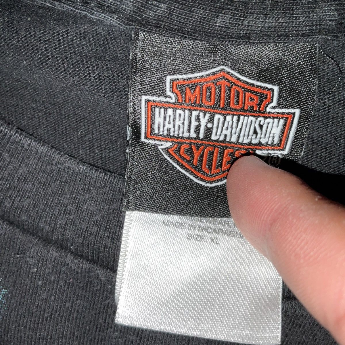 Harley Davidson Vintage Harley Davidson Jester Screwed T-shirt Size US XL / EU 56 / 4 - 3 Thumbnail
