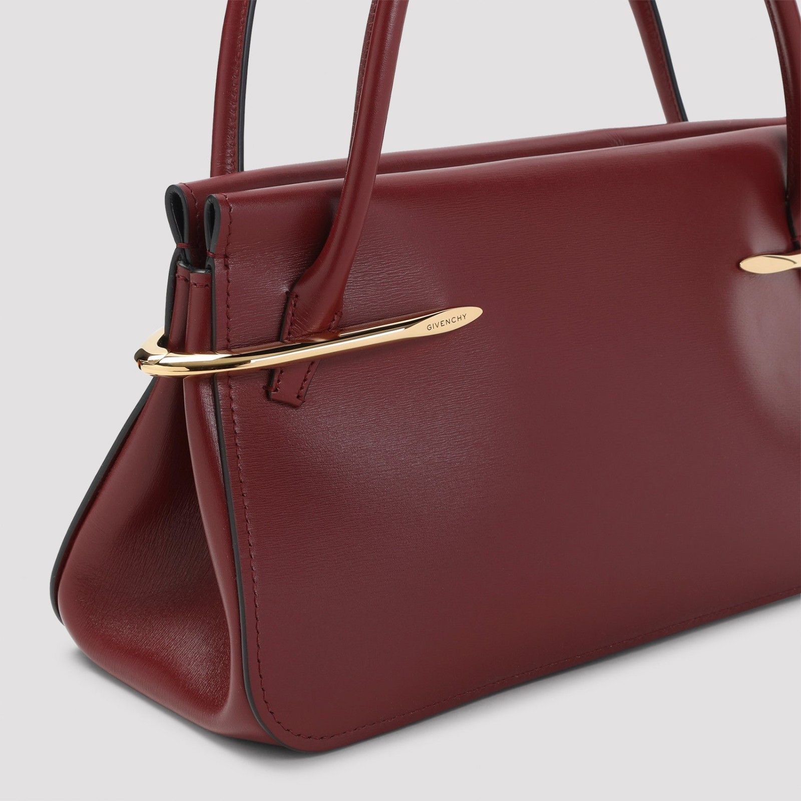 Givenchy GIVENCHY Pinch Medium Burgundy Shoulder Bag New & Authentic Size ONE SIZE - 3 Thumbnail