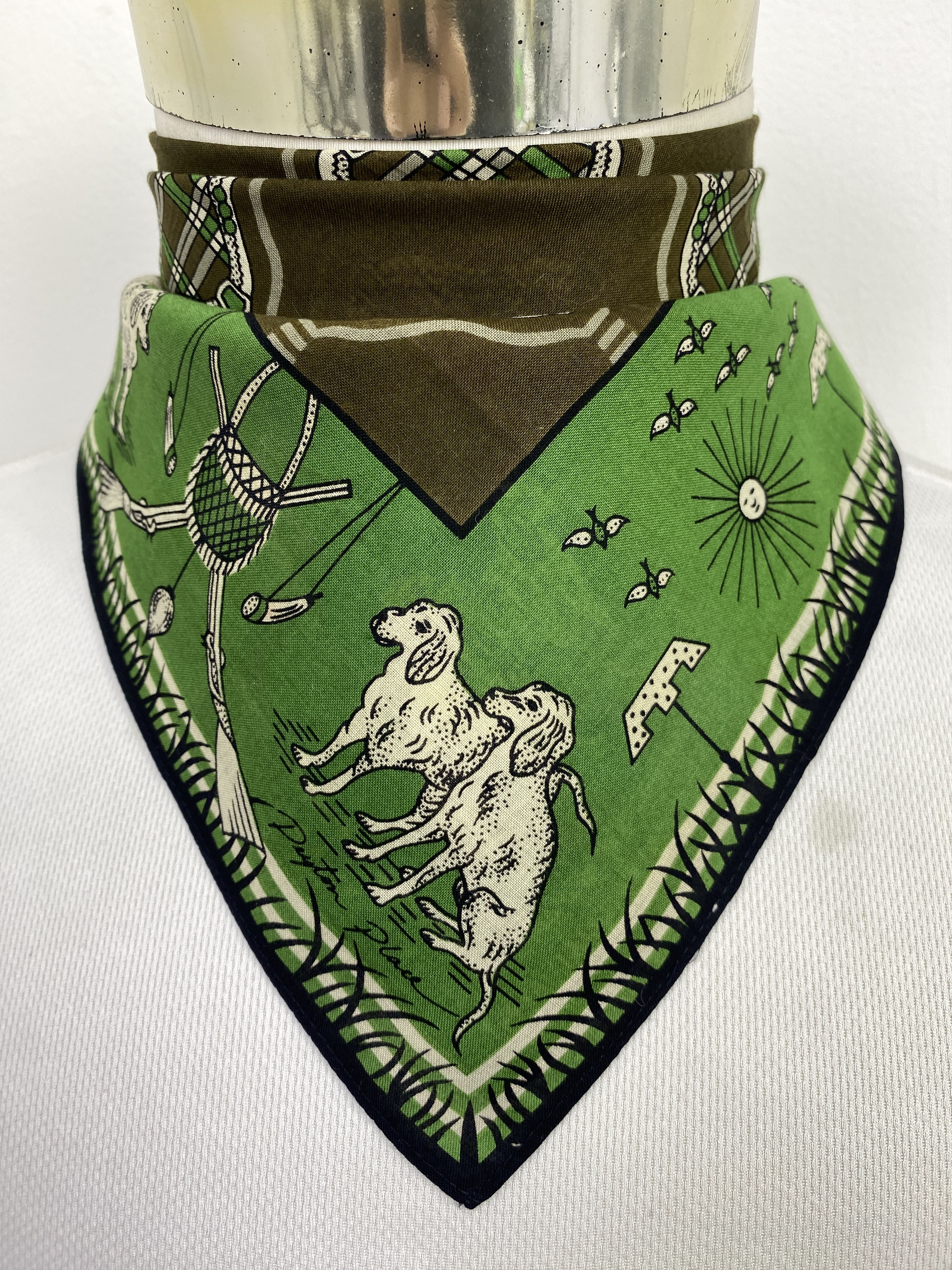 PPFM Vintage Peyton Place Handkerchief / Neckerchief KT0241 Size ONE SIZE - 1 Thumbnail