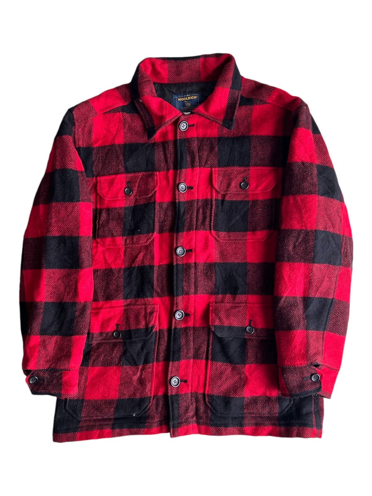 Filson × Pendleton × Woolrich Woolen Mills Vintage Buffalo Check Mackinaw Hunting Wool Jacket Woolrich Size US L / EU 52-54 / 3 - 2 Thumbnail