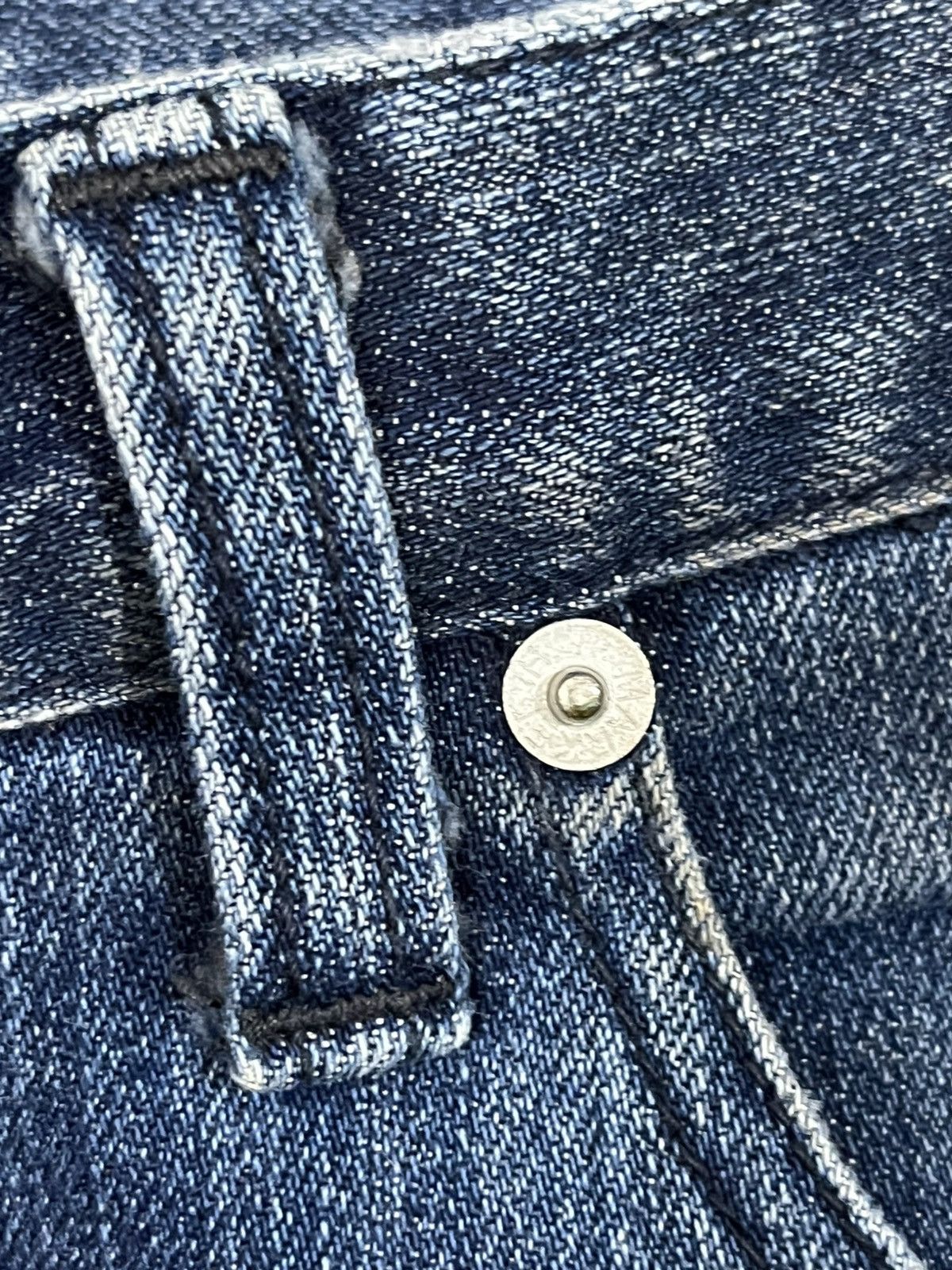 Blue Blue Japan × HOLLYWOOD RANCH MARKET × Japan Blue Vintage Hollywood Ranch Market Slim Fit Distressed Denim Size US 32 / EU 48 - 10 Thumbnail