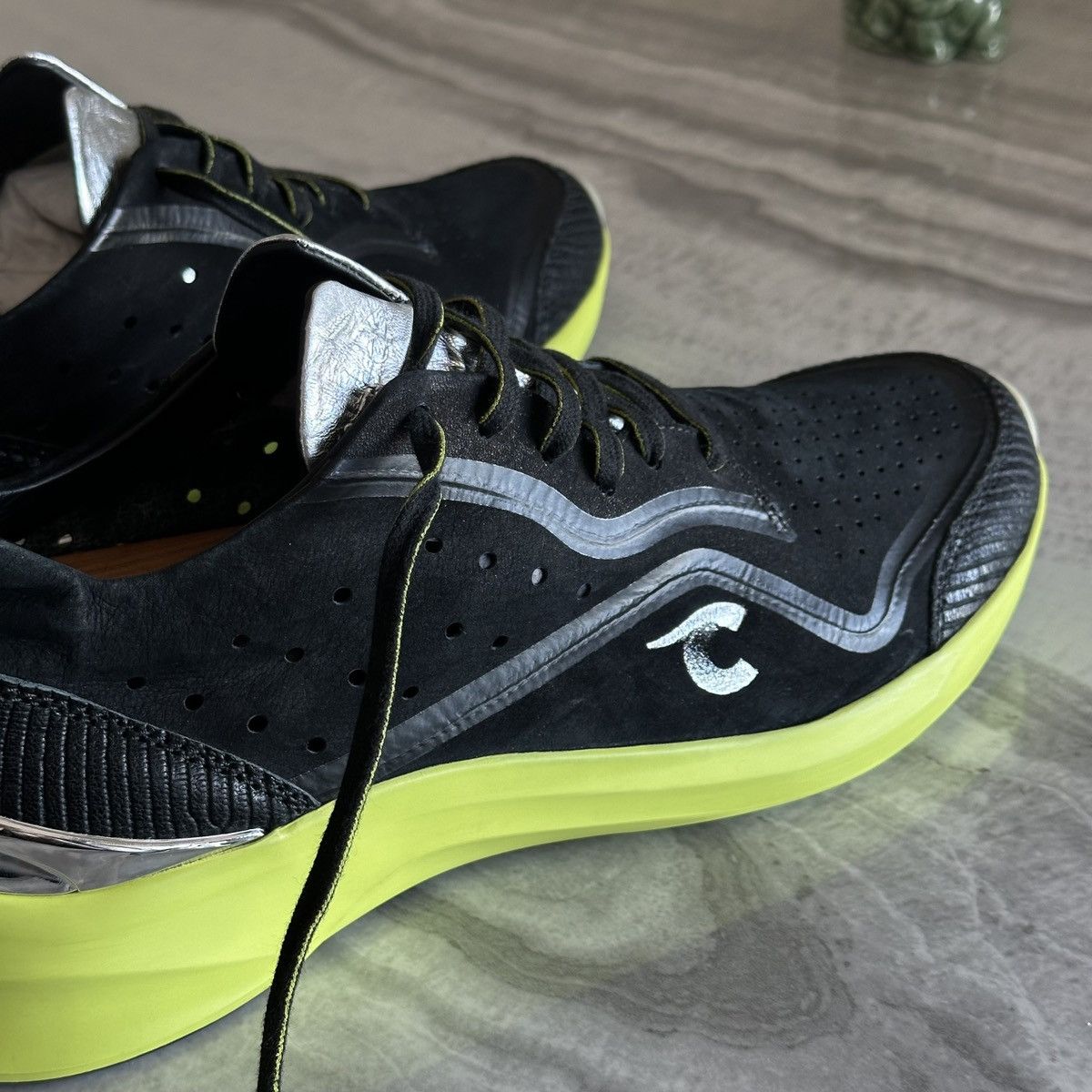 Other COURSER Uno Black Luxe Sneakers Size US 10 / EU 43 - 6 Thumbnail