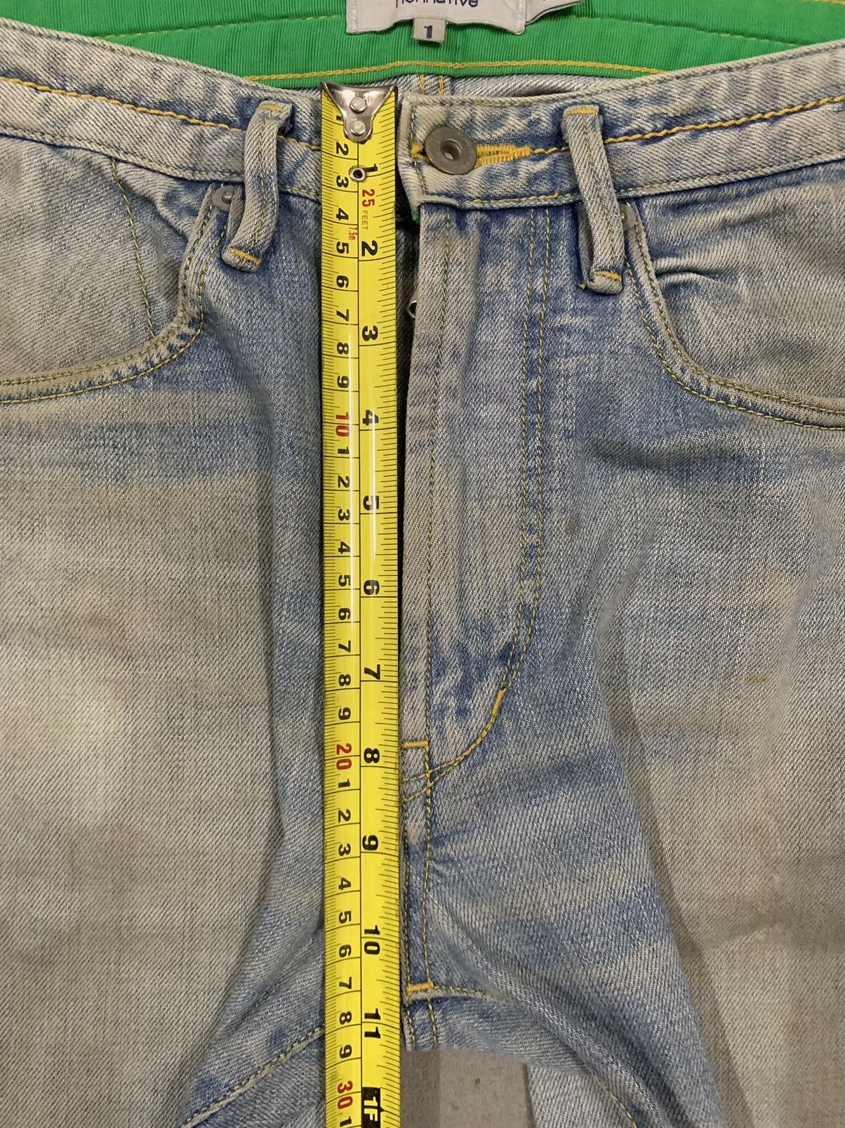Nonnative × Undercover Vintage Nonnative Selvedge Mud Wash Ripped Grunge Jeans Size US 32 / EU 48 - 18 Thumbnail