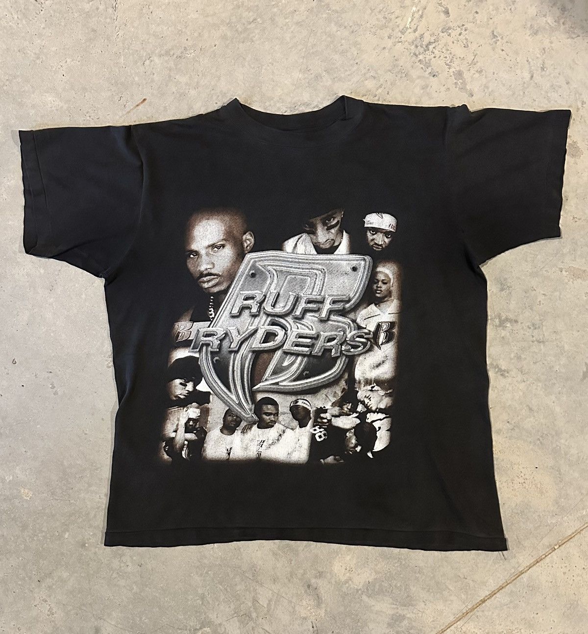 Rap Tees × Ruff Ryders × Vintage Vintage Ruff Ryders Cash Money Rap Tee DMX Lil Wayne Size L Size US L / EU 52-54 / 3 - 1 Thumbnail