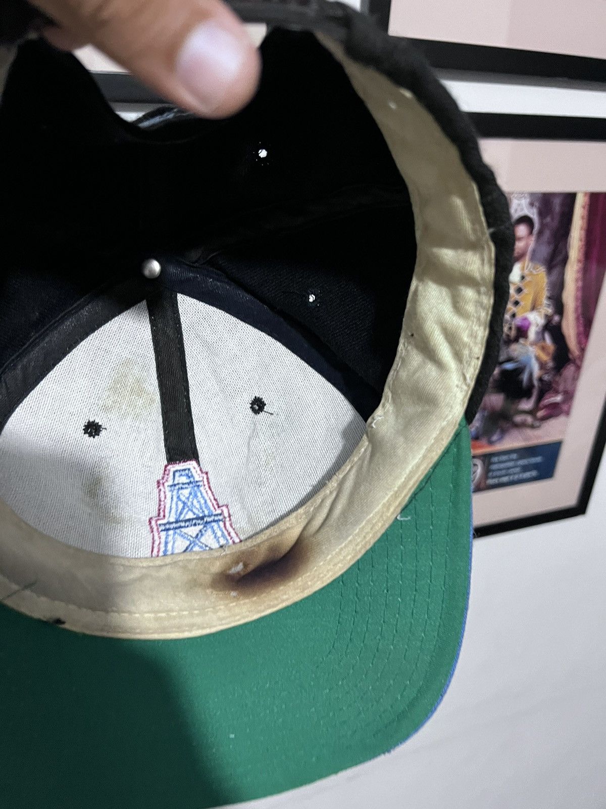 NFL × Starter × Vintage Houston Oilers starter vintage cap Size ONE SIZE - 7 Thumbnail